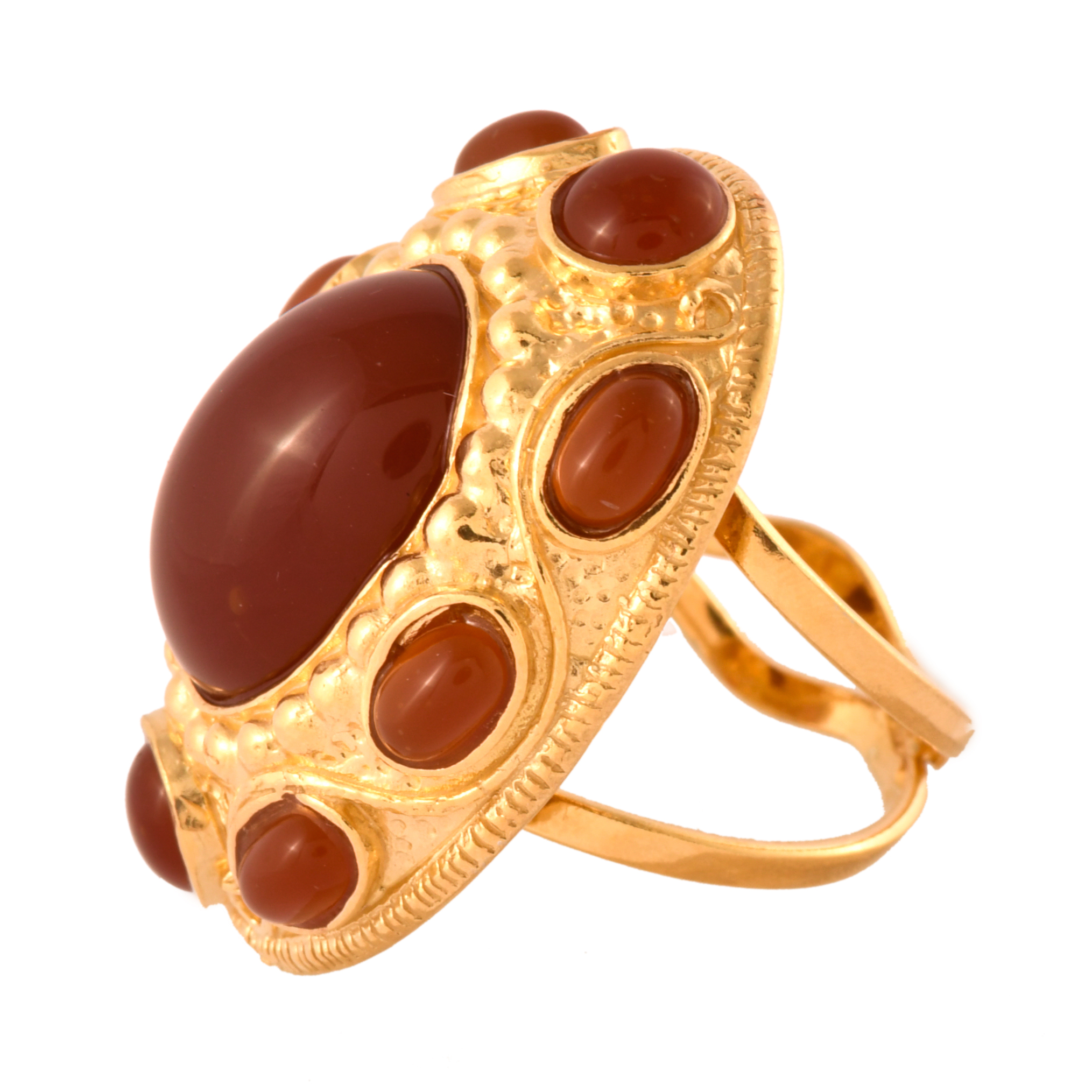 Anillo estilo bizantino.