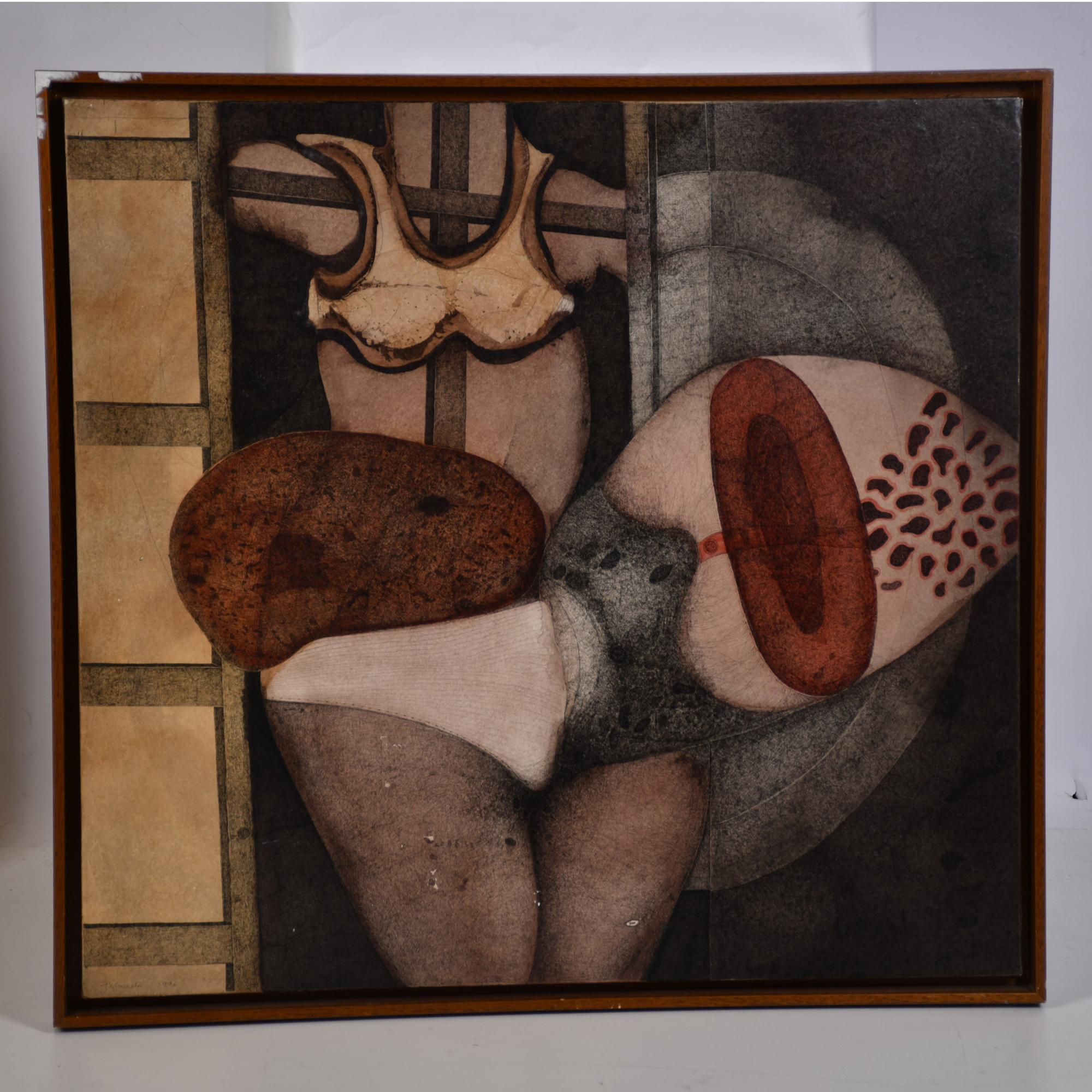 FRANCISCO PEINADO (1941).  &#39;Sostenimiento&#39;, 1976.