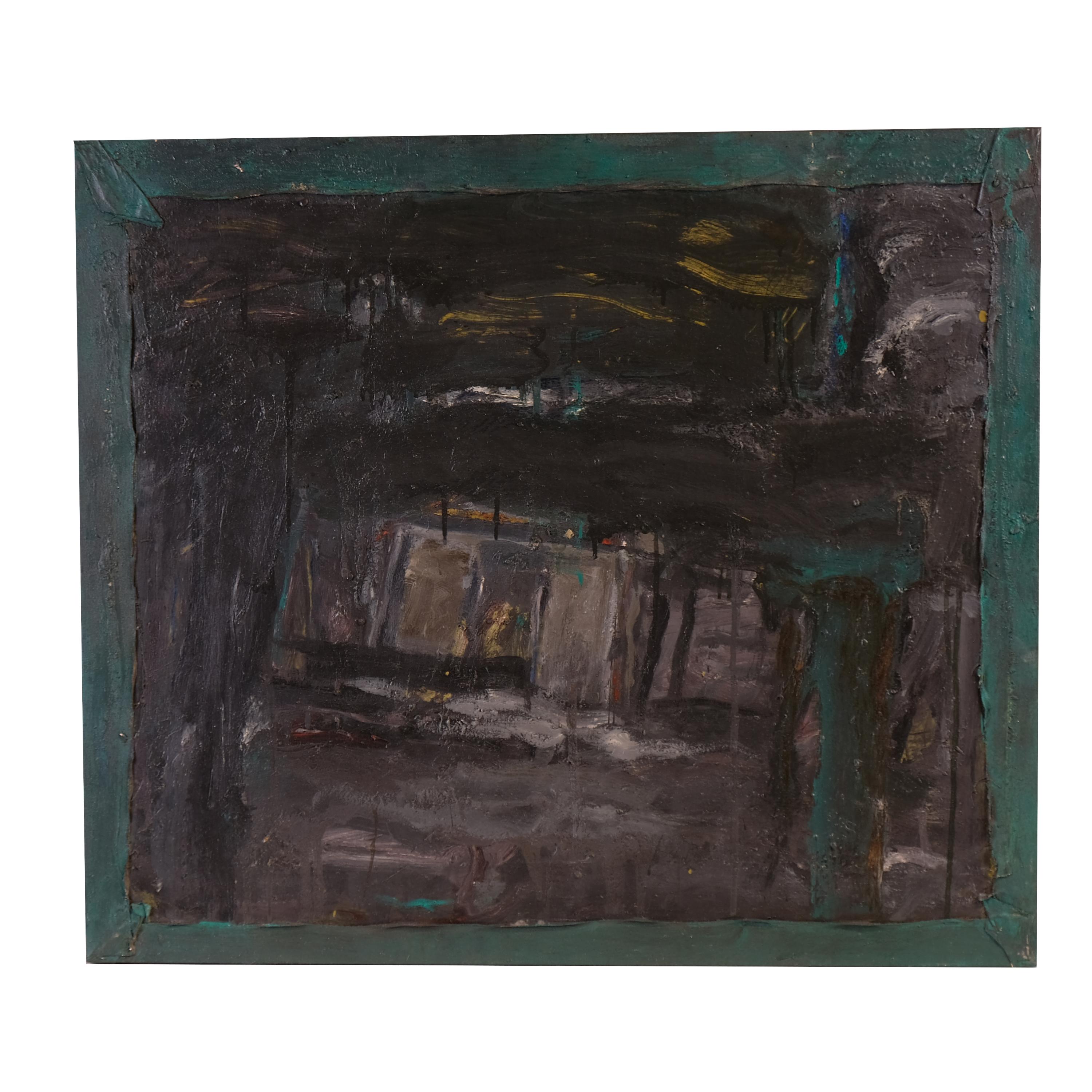 GERARDO DELGADO (1942).  &#39;La tumba de los antiguos&#39;, 1985.