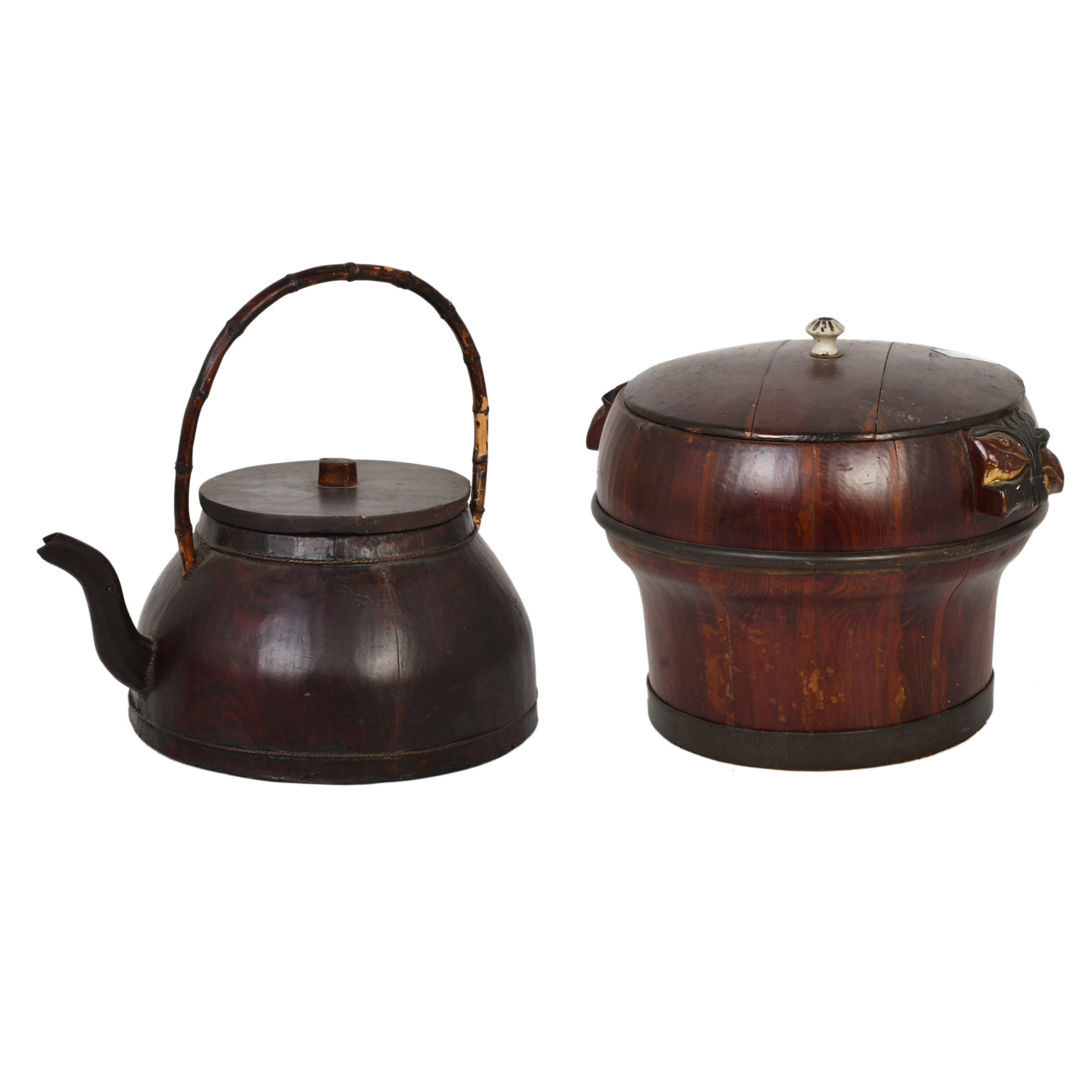 Conjunto de tetera y recipiente