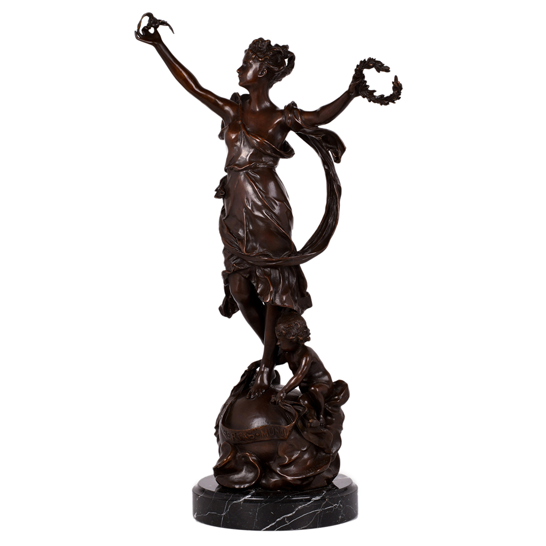 LUCA MADRASSI (1848-191). "Pax Libertas Mundi"