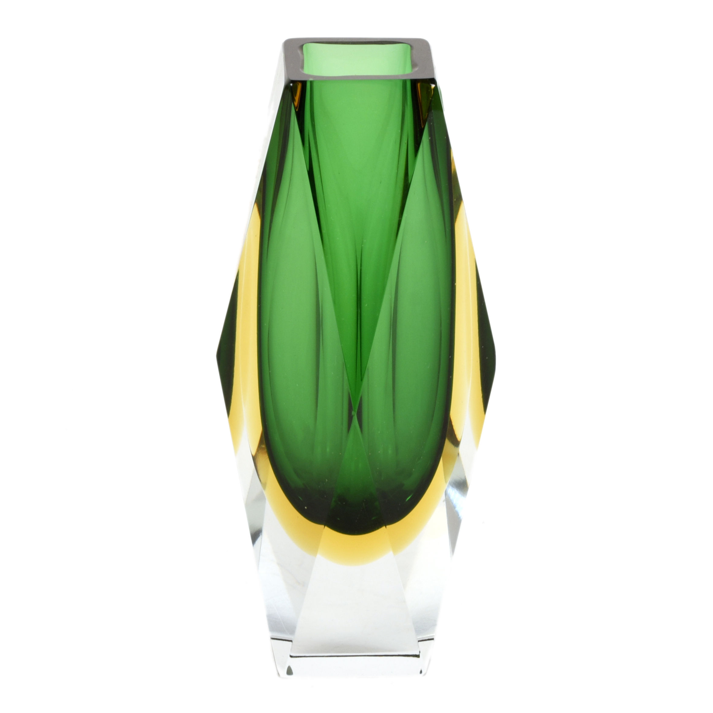 FLAVIO POLI (1900-1984) Jarrón en cristal