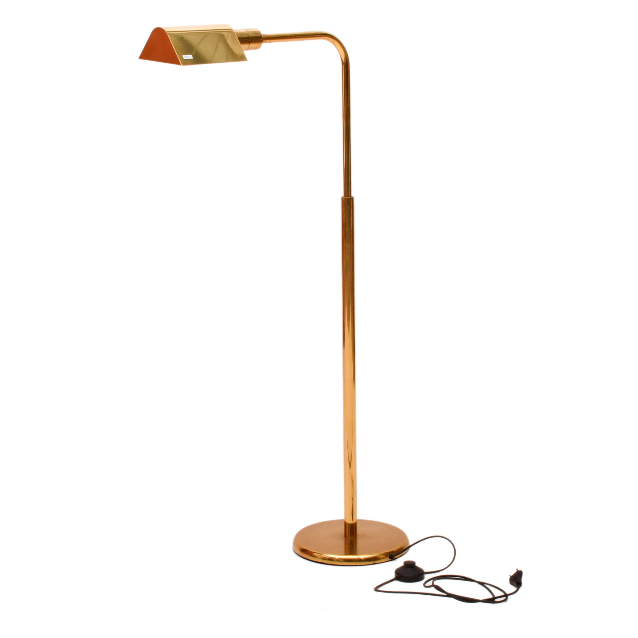 METALARTE, lámpara de pie, med. siglo XX