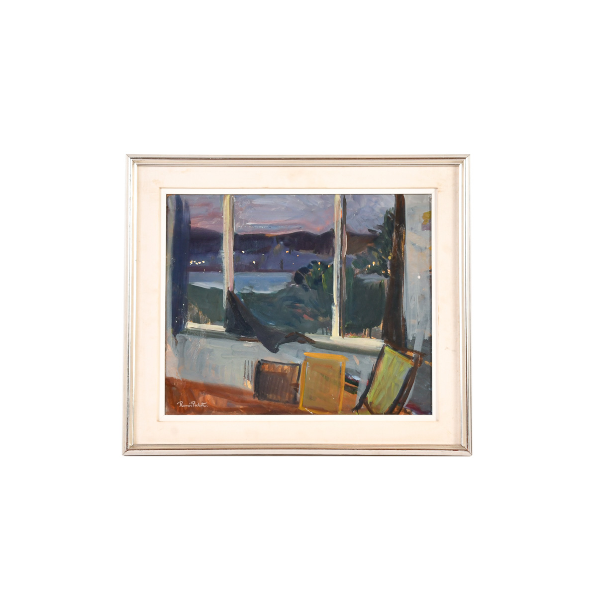 RAMÓN PICHOT SOLER (1924-1996). "Vista nocturna".