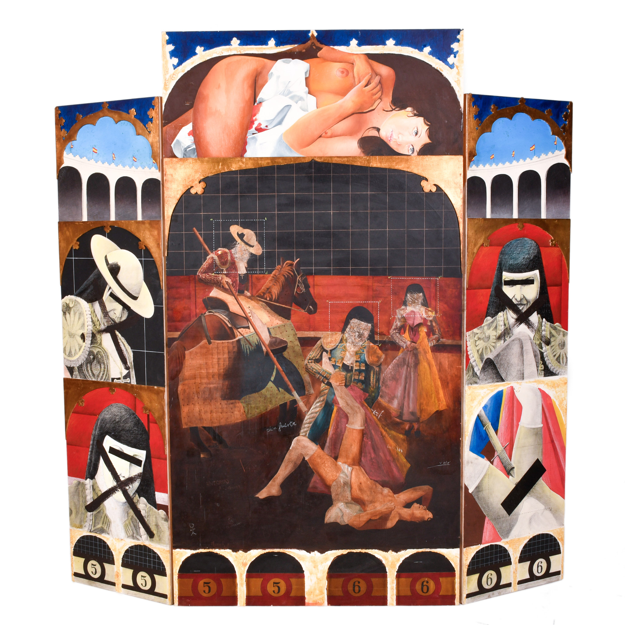 AMADO BELLES ROIG (1949). "La pobla tornesa", 1975-76. Biom