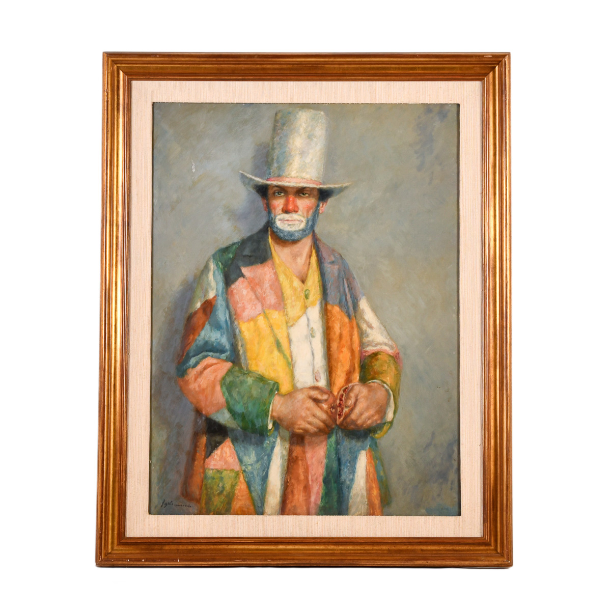 FRANCESC D&#39;ASSIS GALÍ FABRA  (1880-1965). "El Payaso", Lond