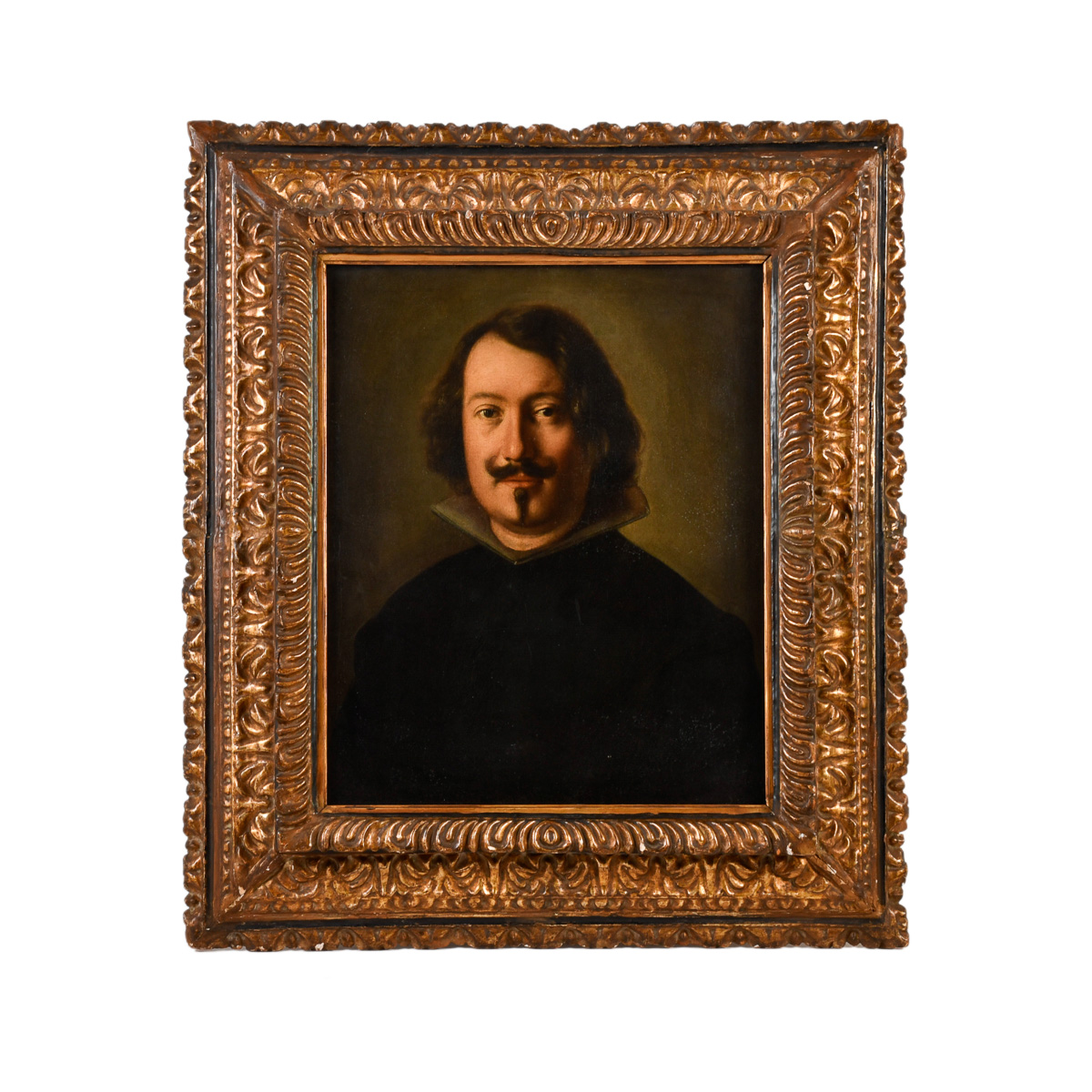 ESCUELA ESPAÑOLA, SIGLO XVIII. "Retrato caballero". 