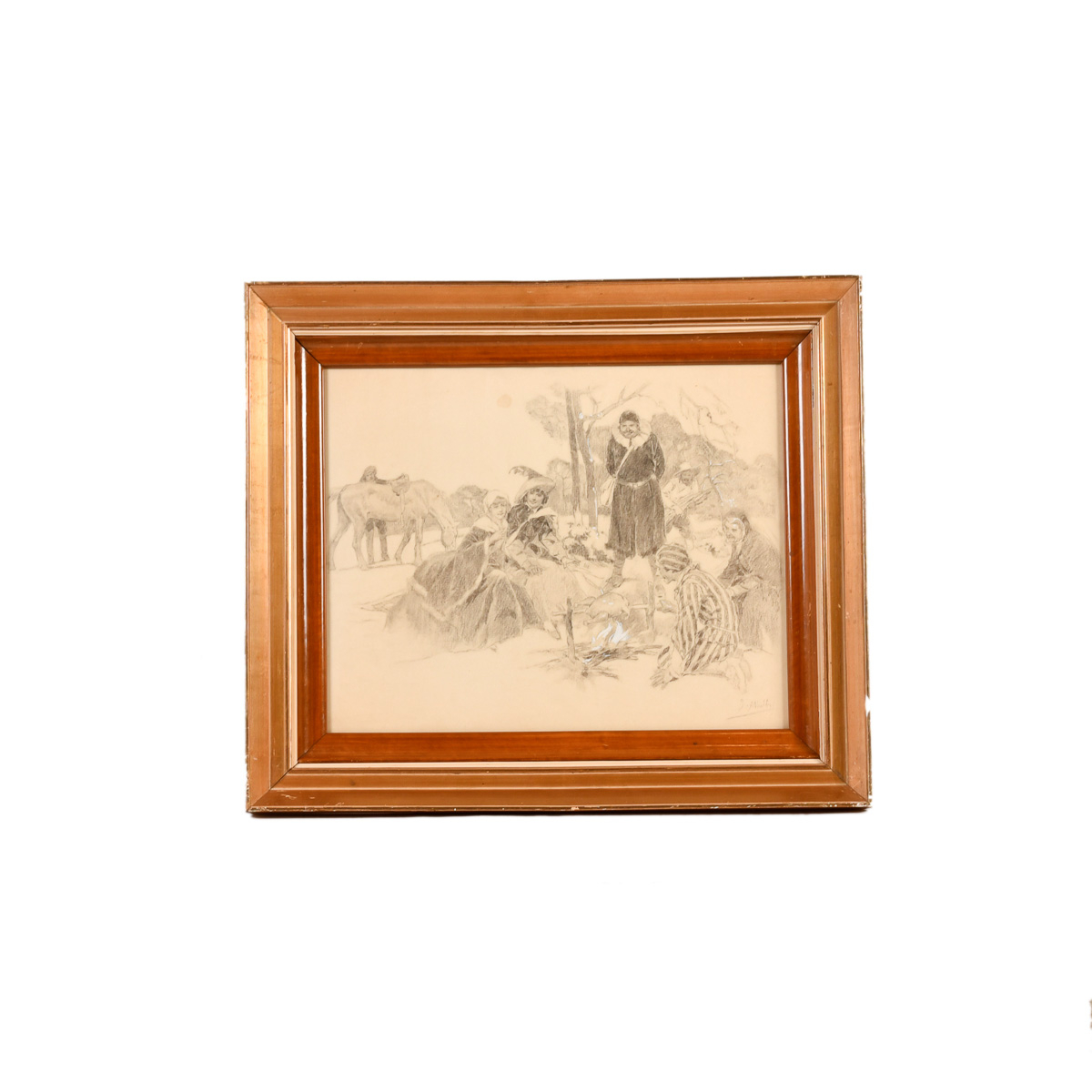 JOSÉ MIRALLES DARMANIN (1850-1900). "La parada".