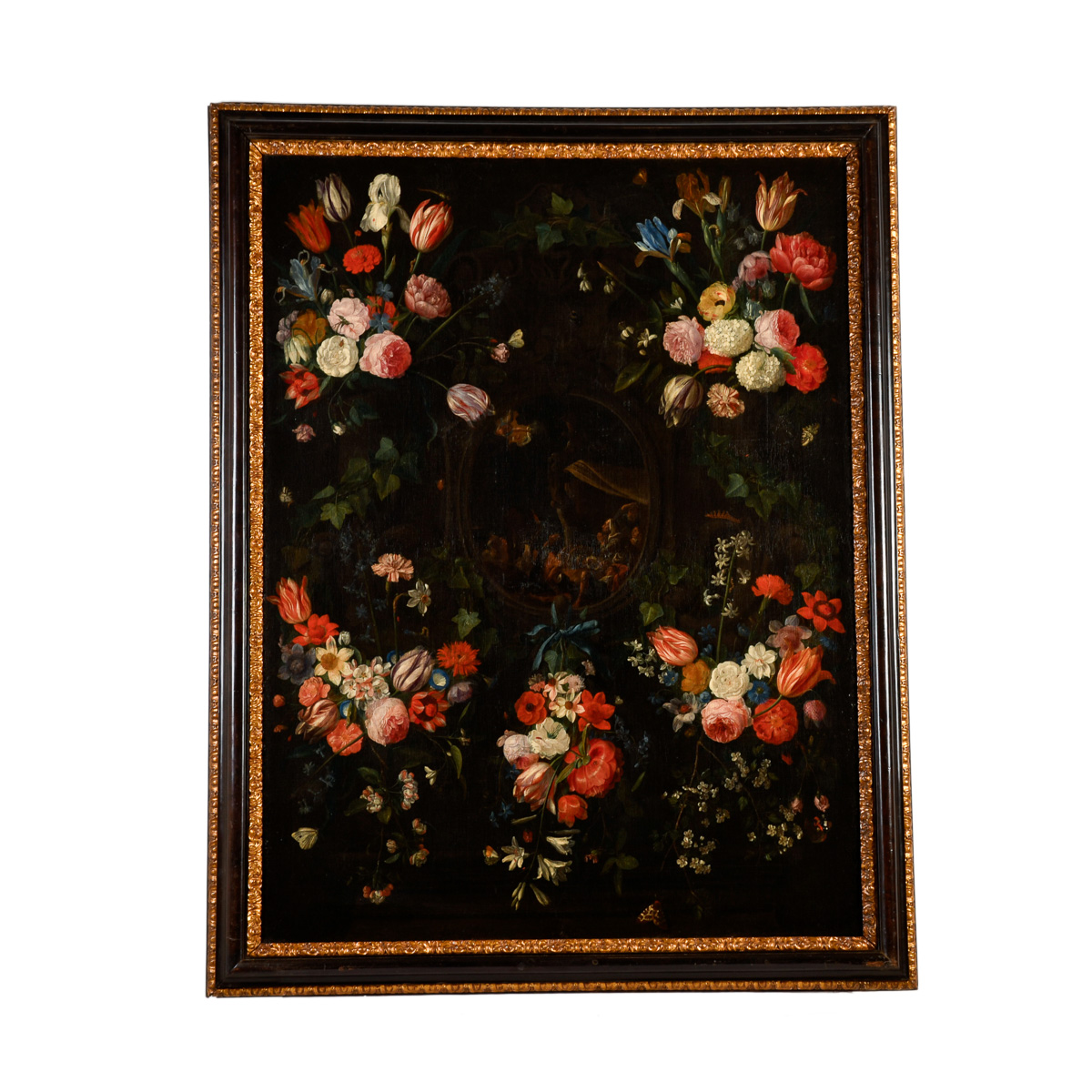 JAN VAN KESSEL, EL VIEJO (1626-1679).  "Guirnalda del flore