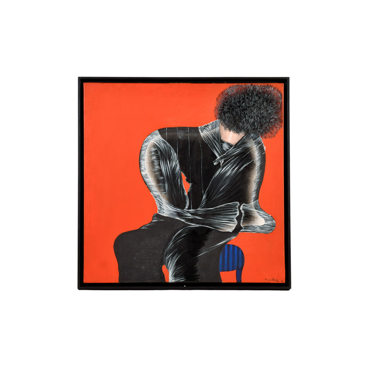 EDUARD ARRANZ BRAVO (1941-2023).  "Mariner Negre", 1973.