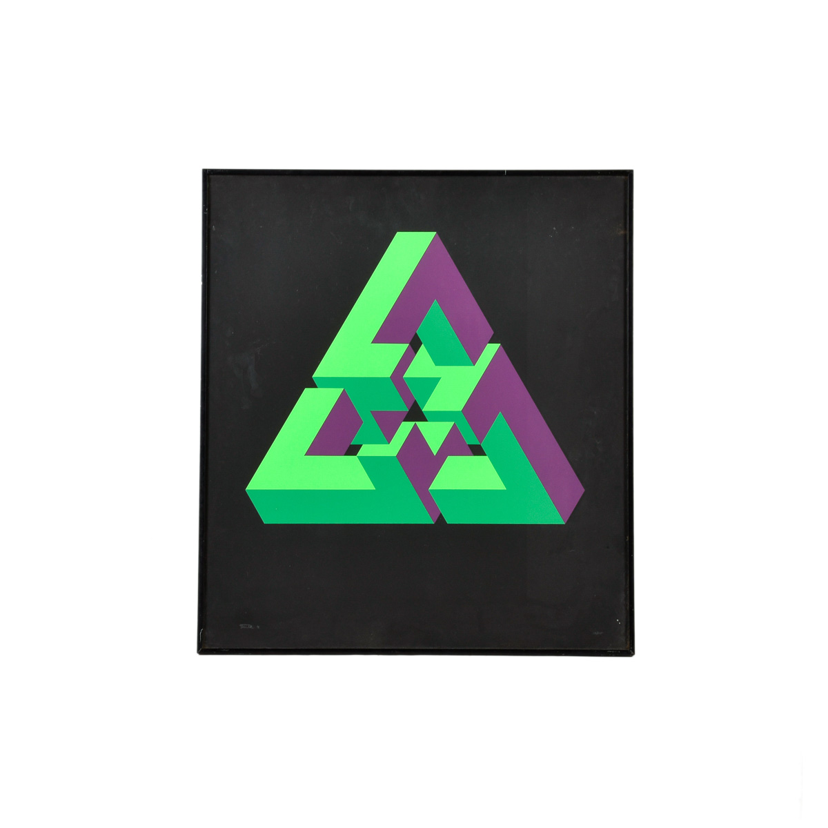 JOSE MARIA ITURRALDE (1942).  "Figura Imposible", ca. 1972.