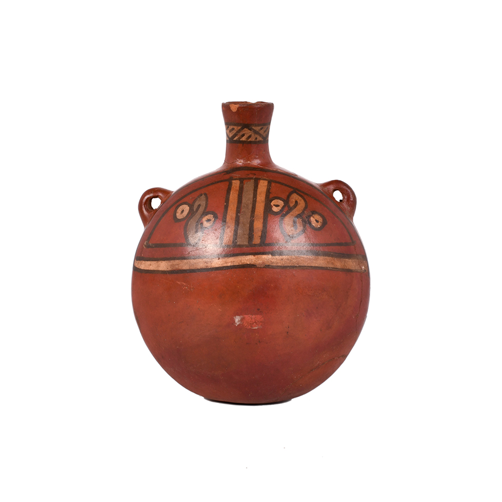  SIGUIENDO MODELOS DE LA CULTURA NAZCA, jarrón, siglo XX.