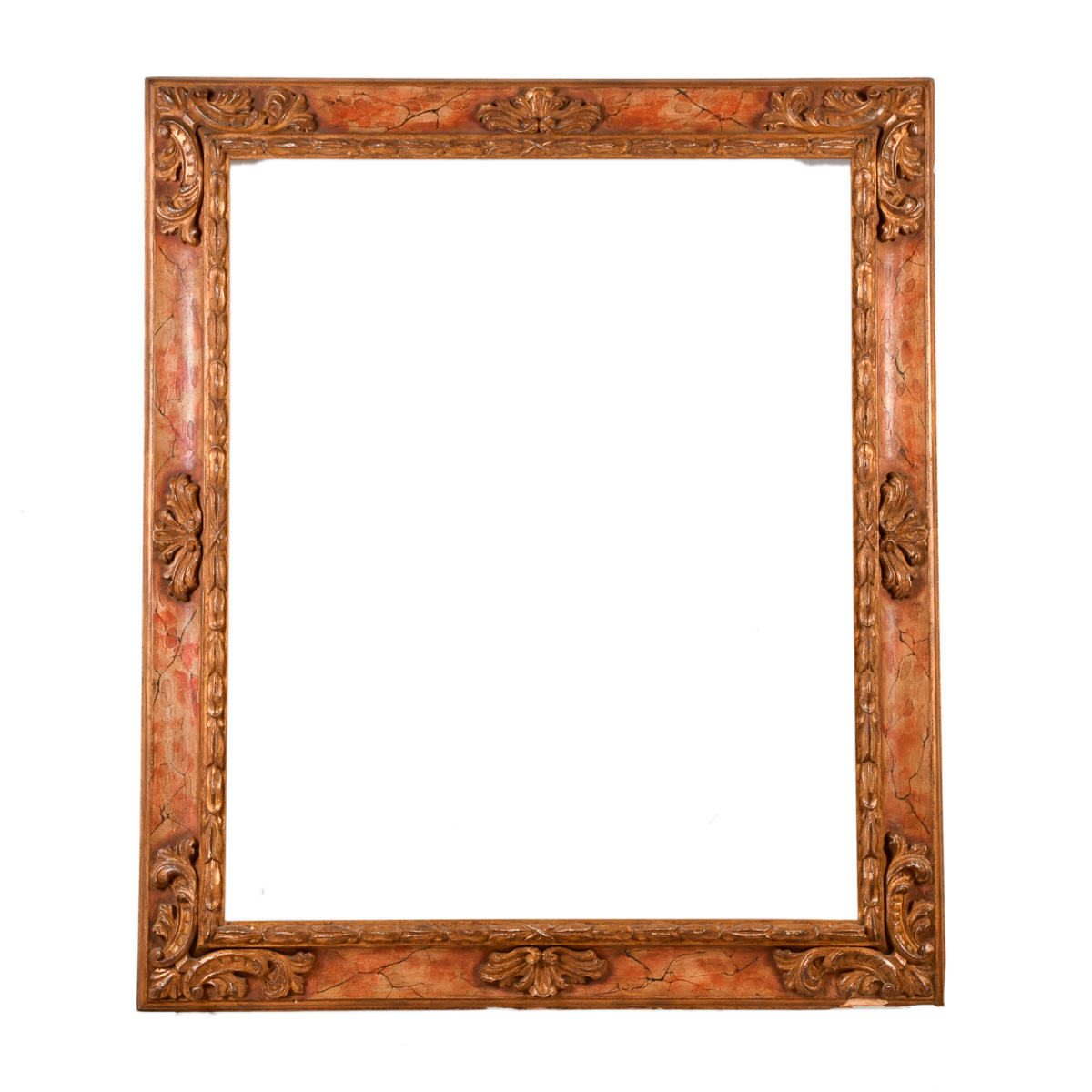 ESCUELA ESPAÑOLA, PRIMER QUARTO SIGLO XVIII. Marco moldurad