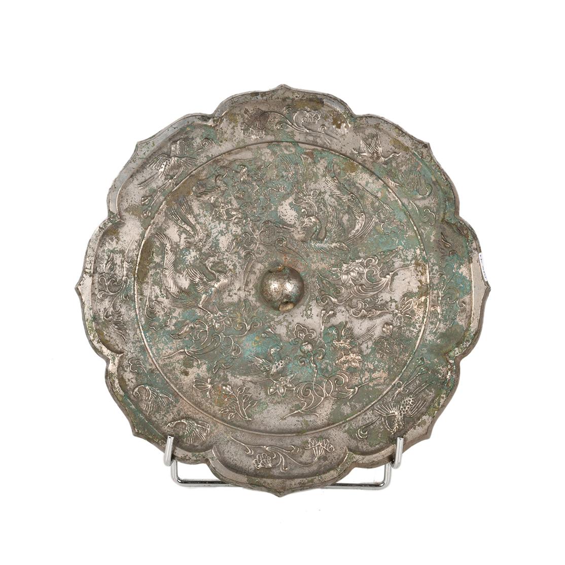 ESCUELA CHINA, DINASTÍA QING, SIGLO XIX. Medallón