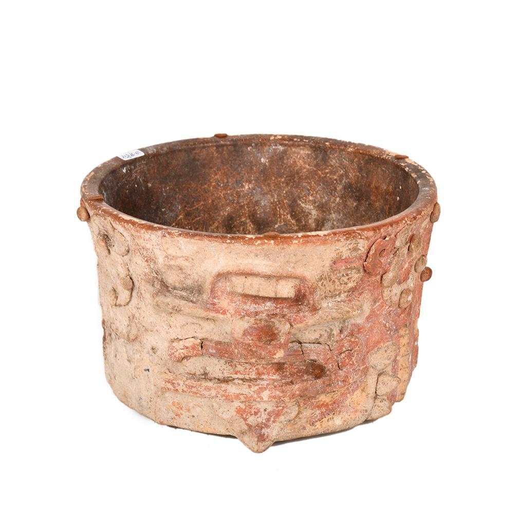 SIGUIENDO MODELOS PRECOLOMBINOS, mortero ceremonial, siglo 