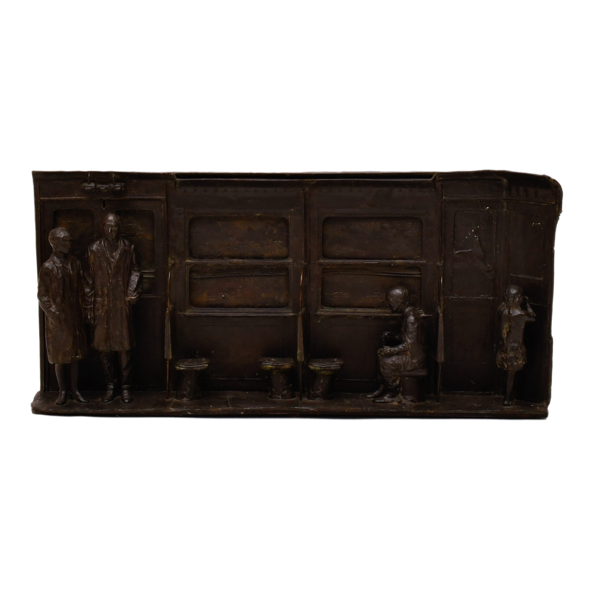 JULIO LÓPEZ HERNÁNDEZ (1930-2018). "Metro Tetuán - Vallecas