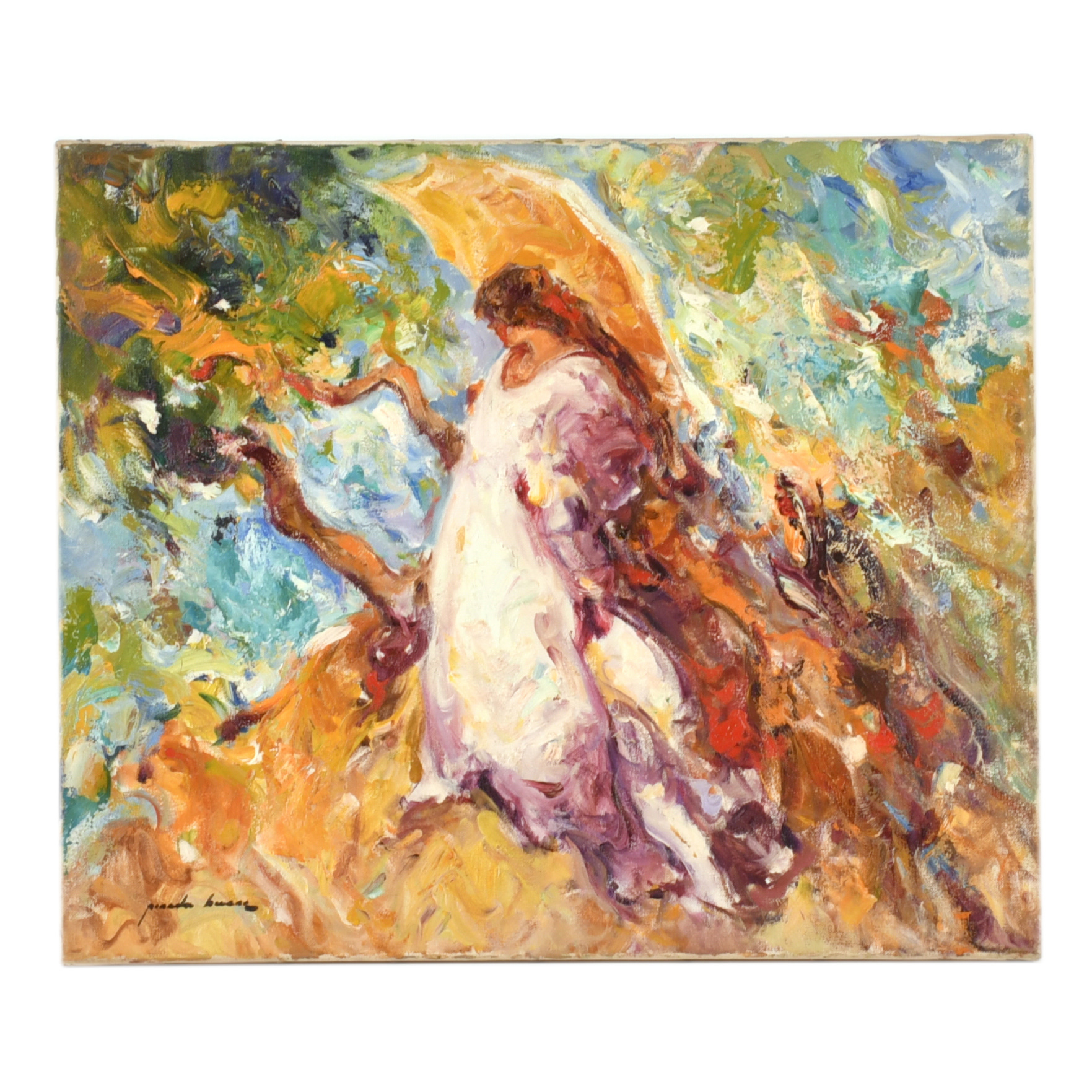 JOSÉ ANTONIO PINEDA BUENO (1950). "Luz estival".