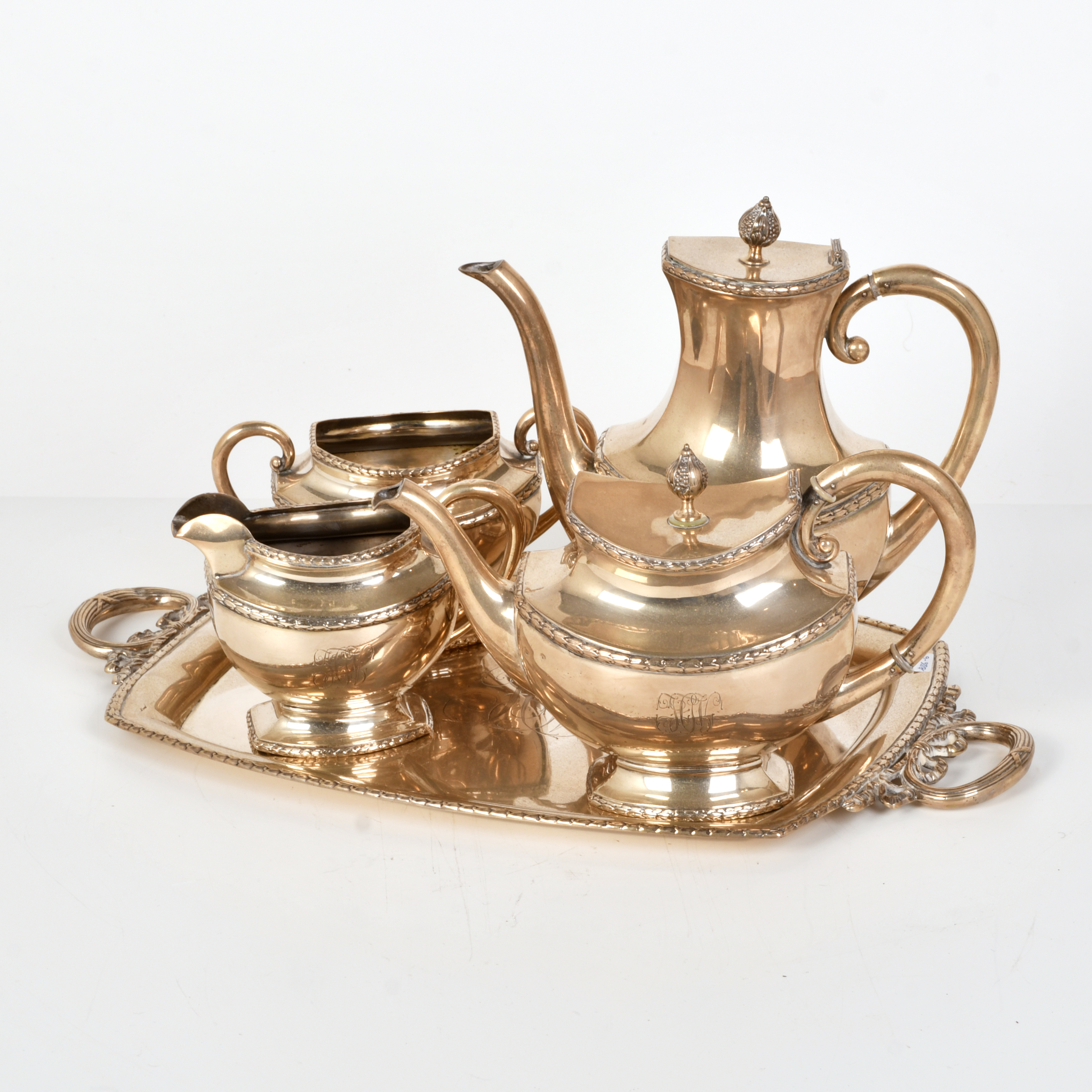 Juego de café y té, estilo Victoriano