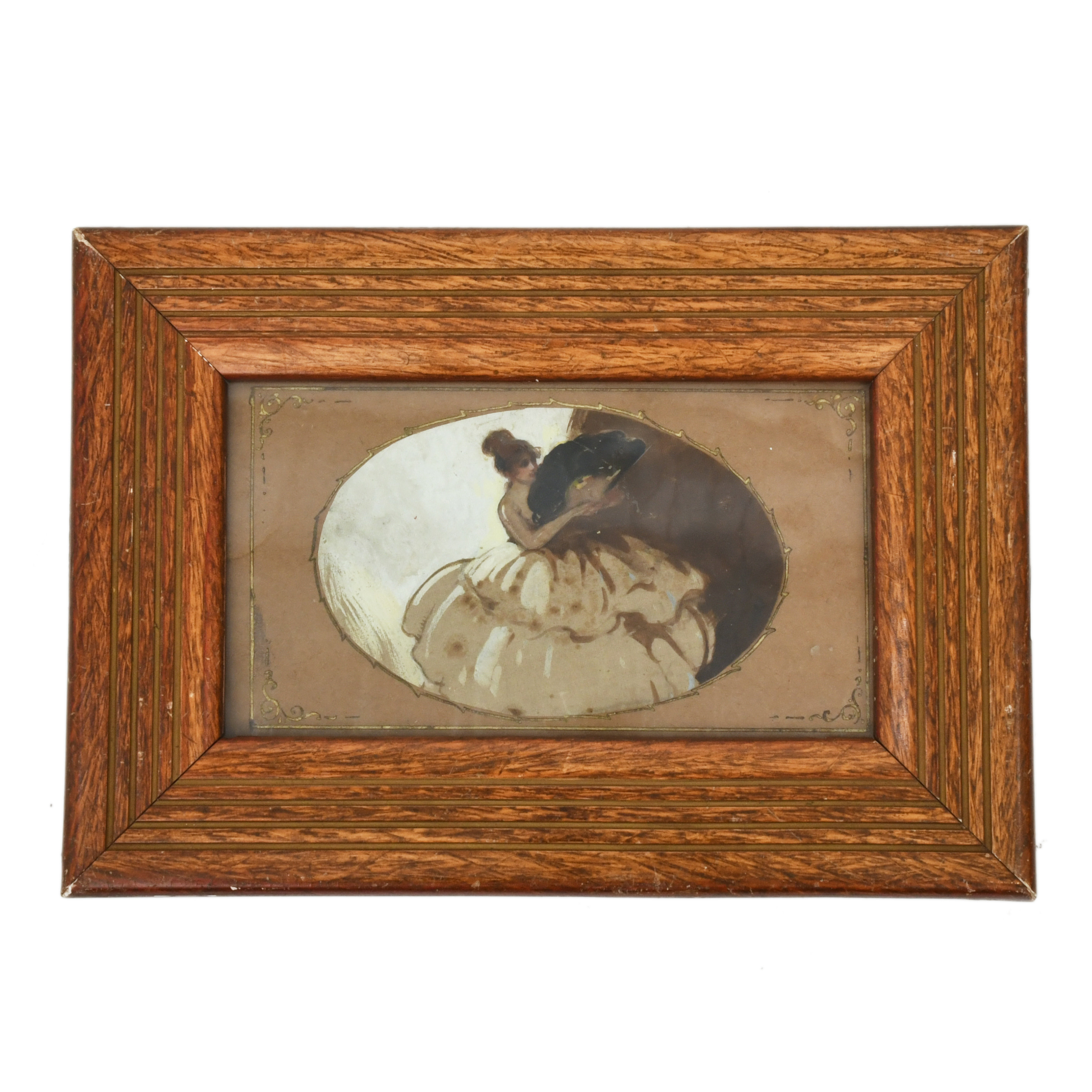 ESCUELA ESPAÑOLA, SIGLO XIX-XX. Pequeña ilustración.