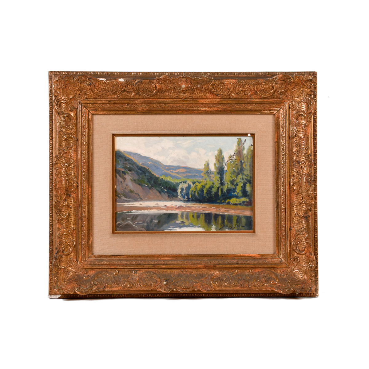 DOMINGO SOLER (1871-1951). "Paisaje".