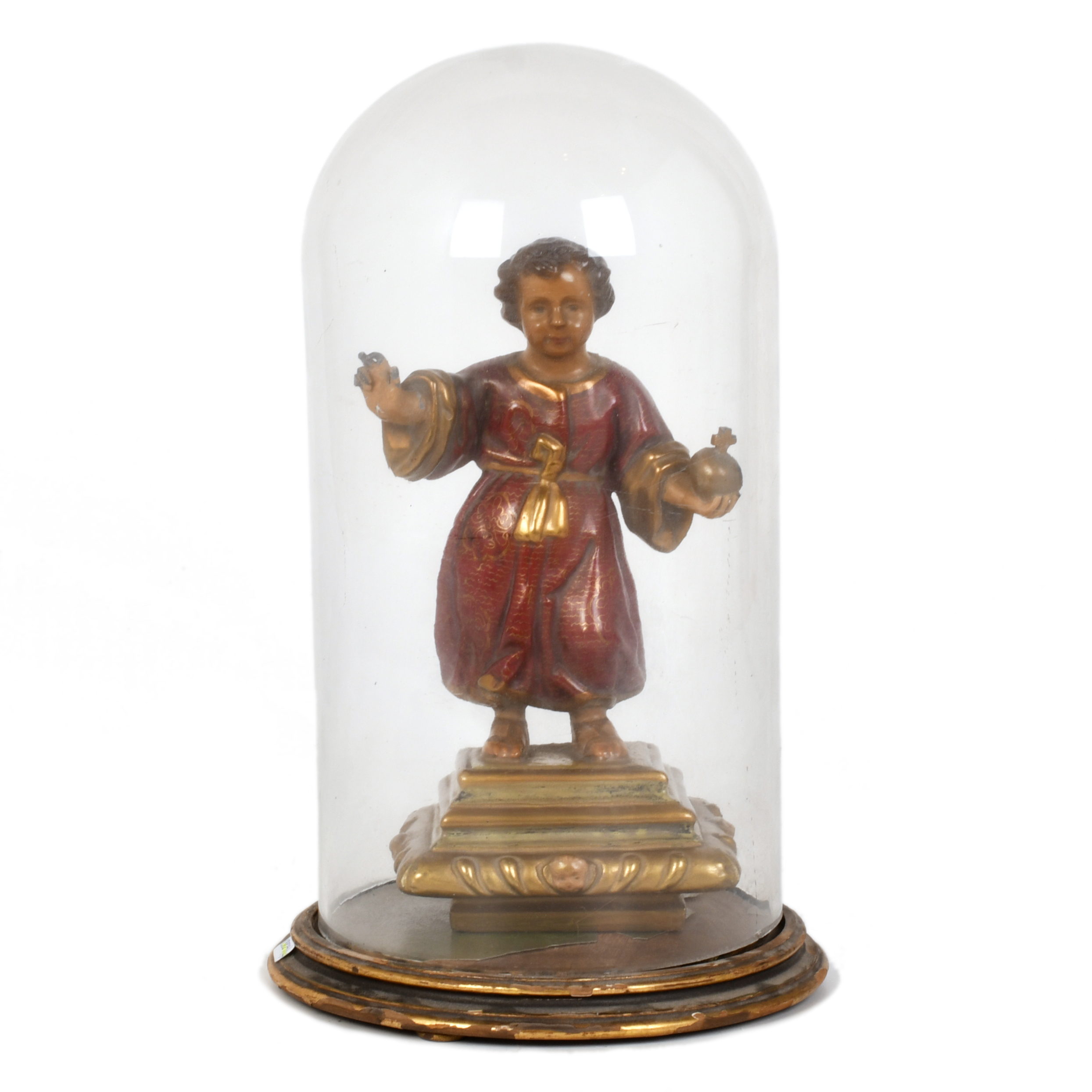 ESCUELA ESPAÑOLA, SIGLO XX. Niño Jesús Salvador del Mundo