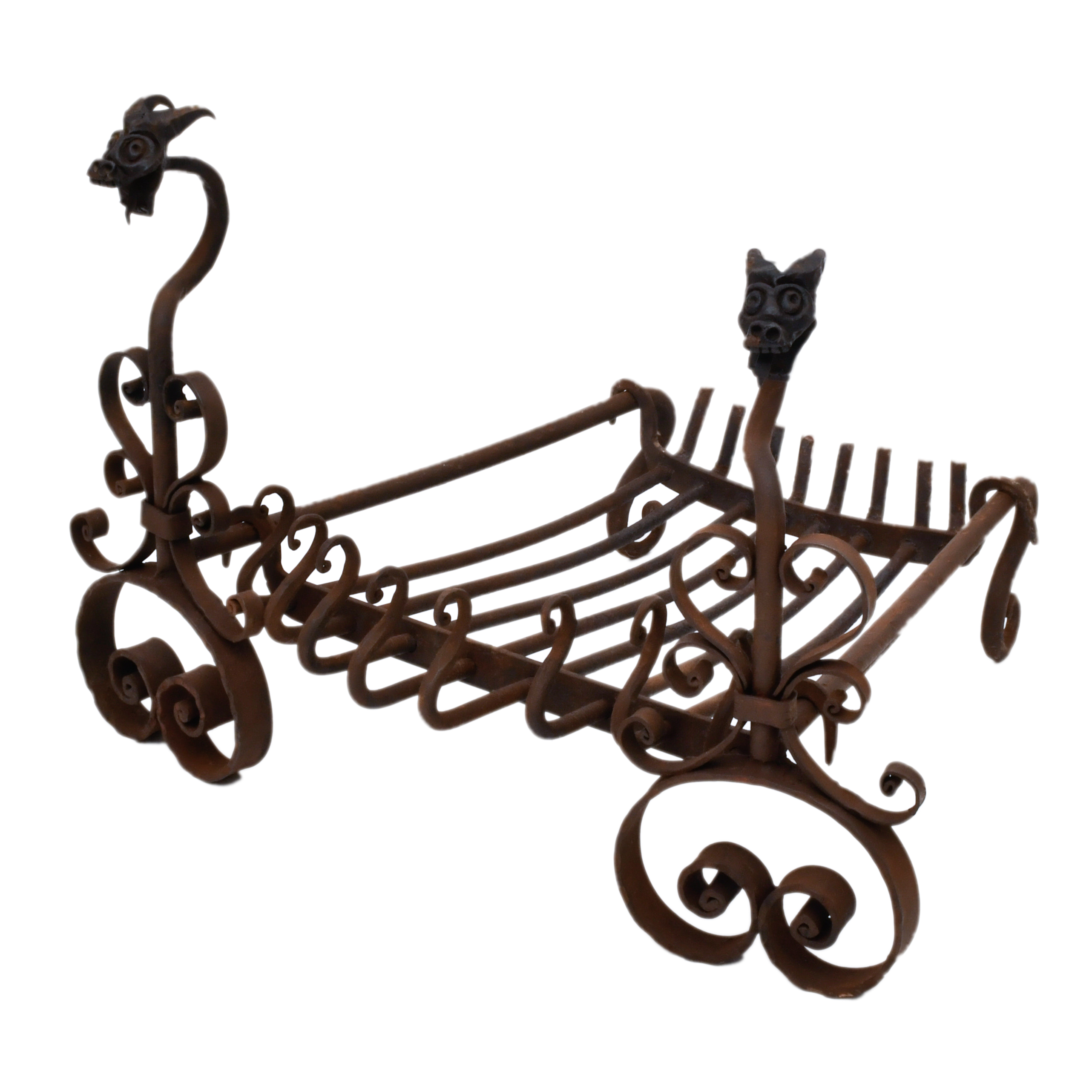 SIGUIENDO MODELOS DE JUJOL, morillos con leñero