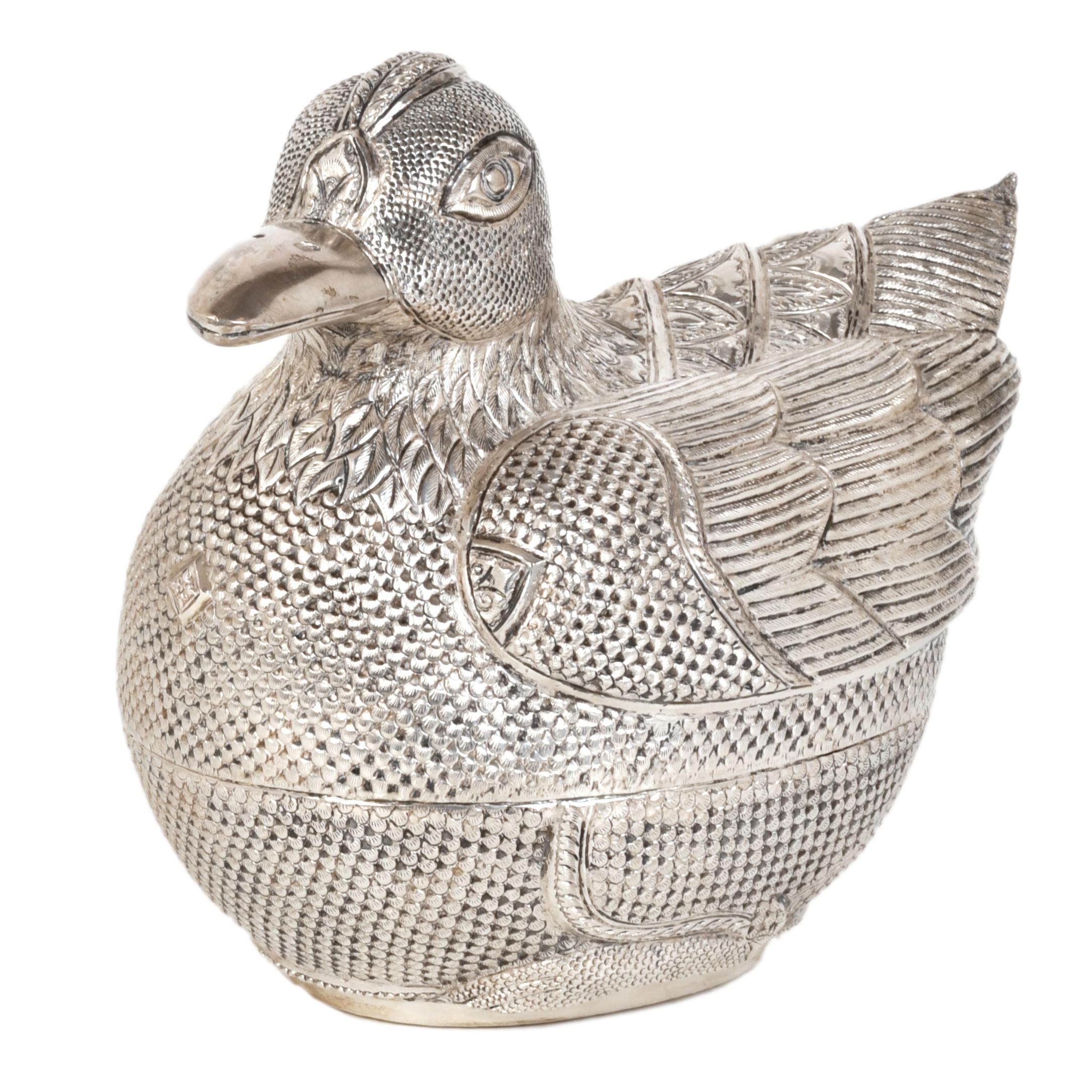 Huevera en forma de pato, pps. siglo XX