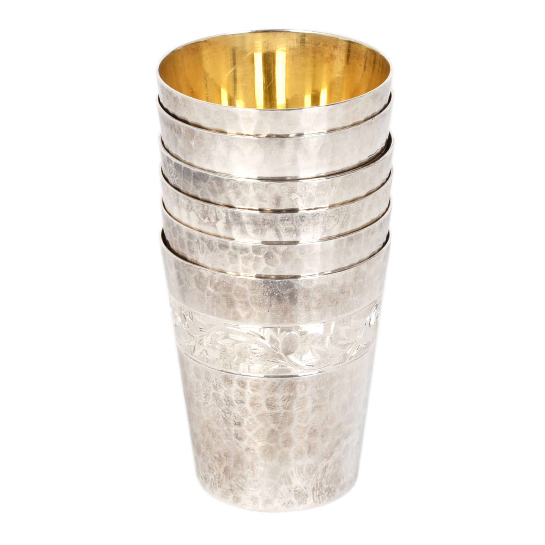 Lote de 6 vasos de Sake