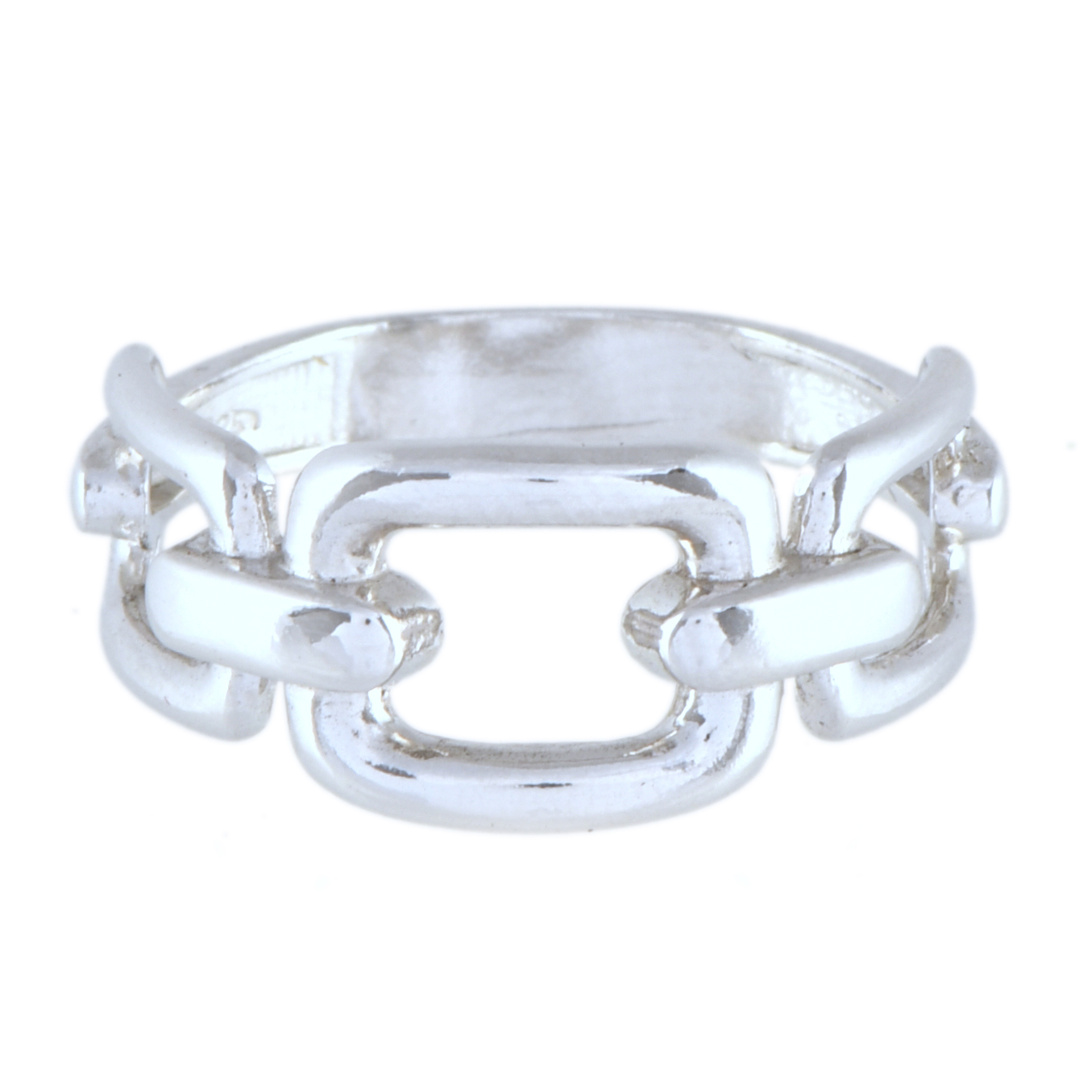 Anillo con eslabones.