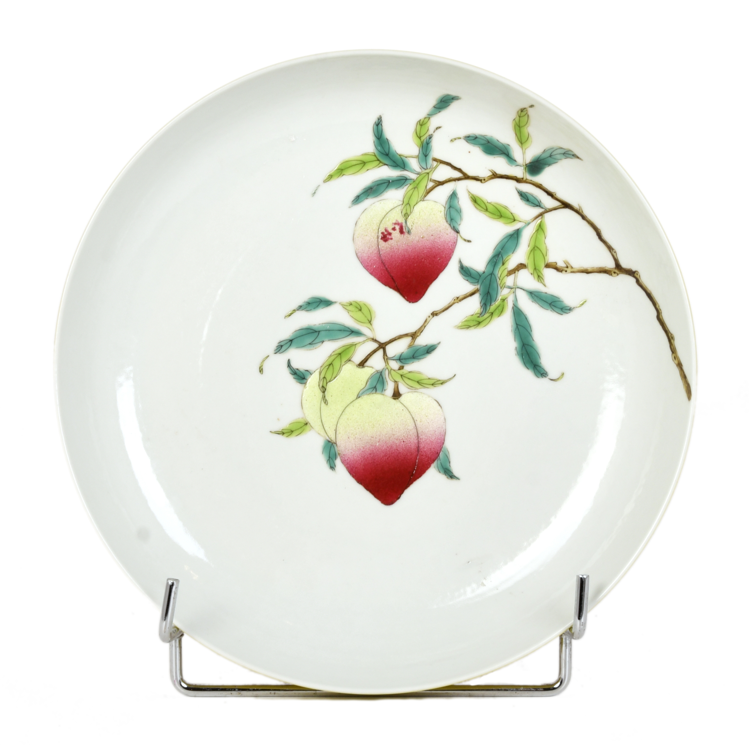 ESCUELA CHINA, SIGLO XX. Plato Familia rosa