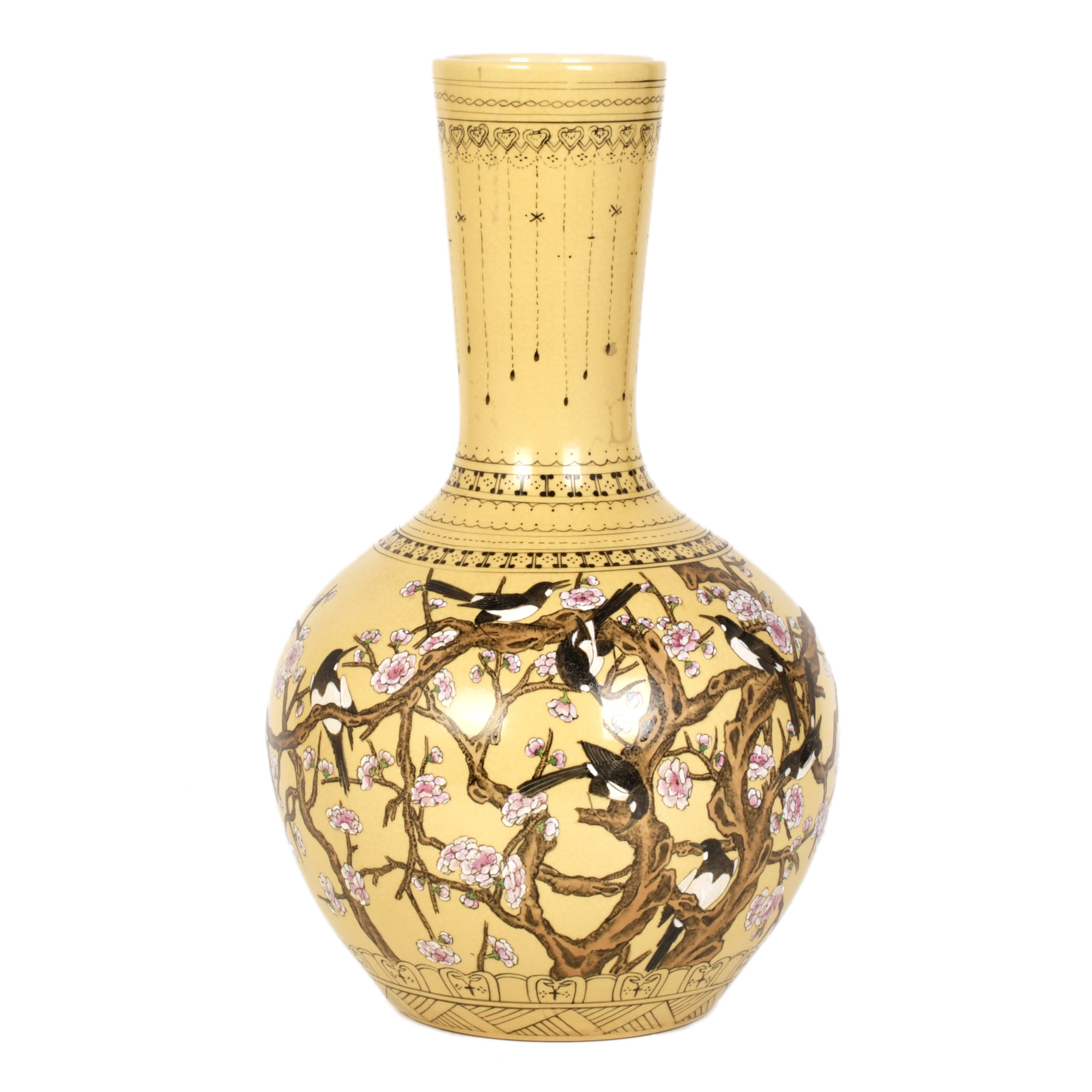 ESCUELA CHINA, SIGLO XX. Jarrón