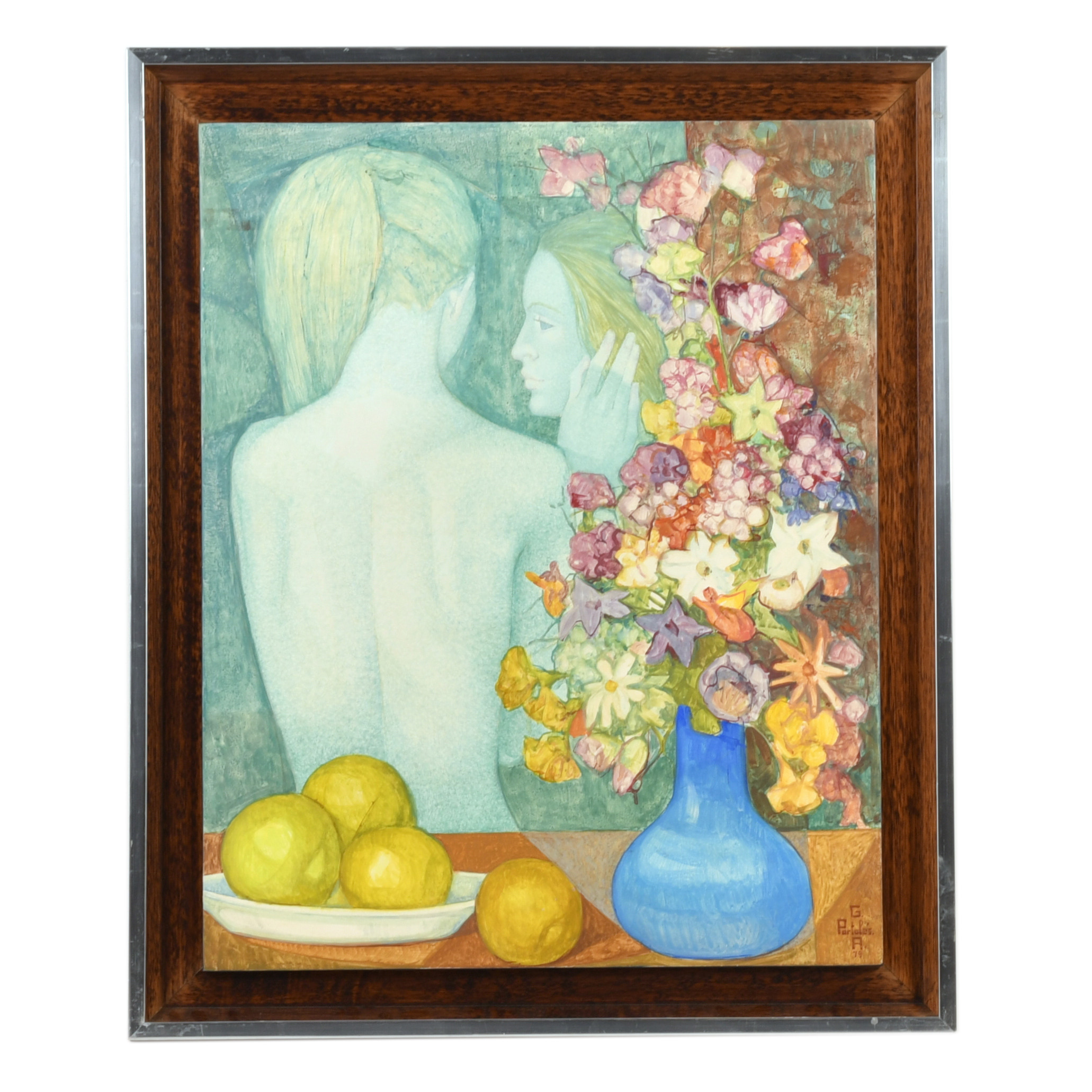 GABRIEL PORTOLÉS (1930).  "De espaldas".