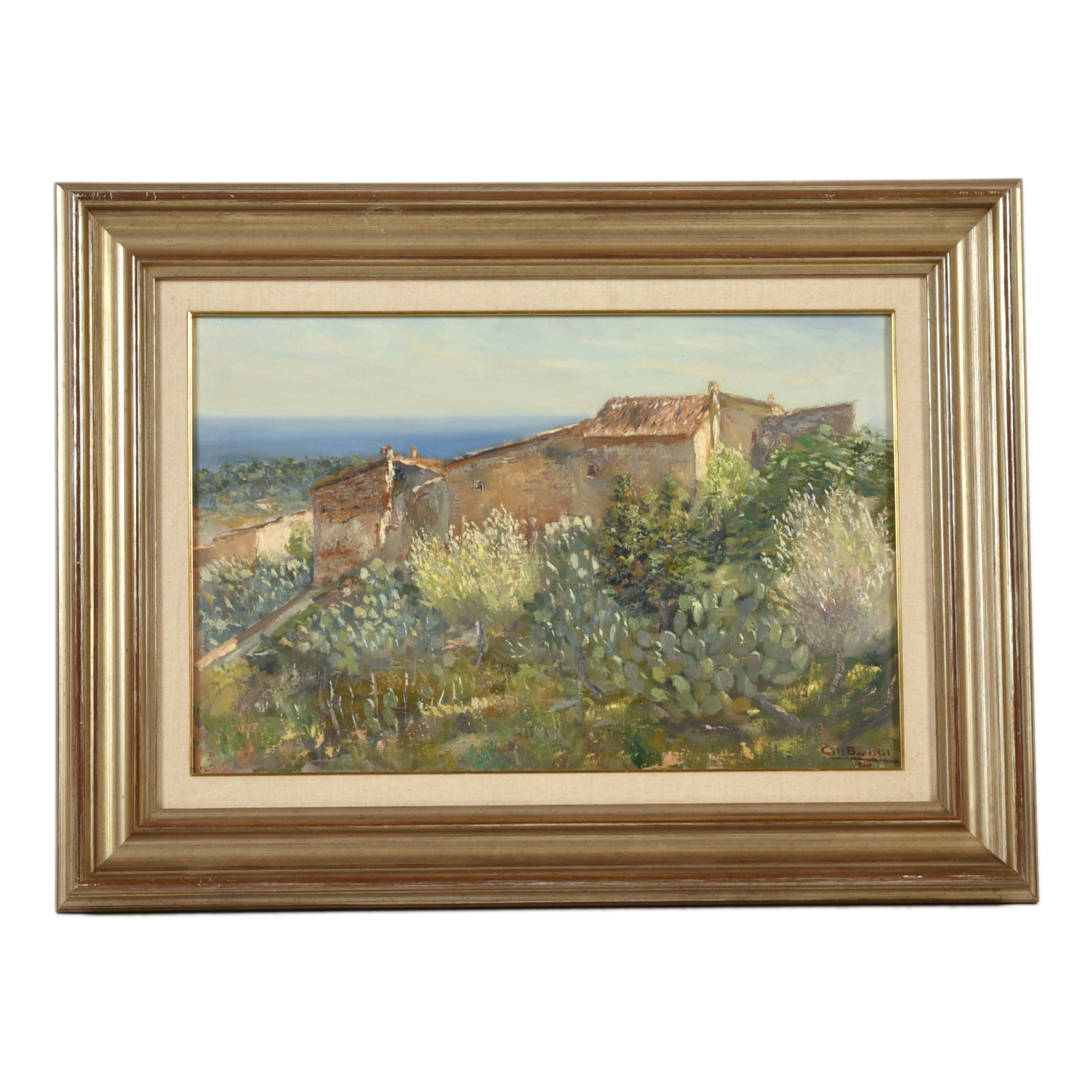 JOSEP COLL BARDOLET (1912-2007). "Casa Mallorquina", 1941.