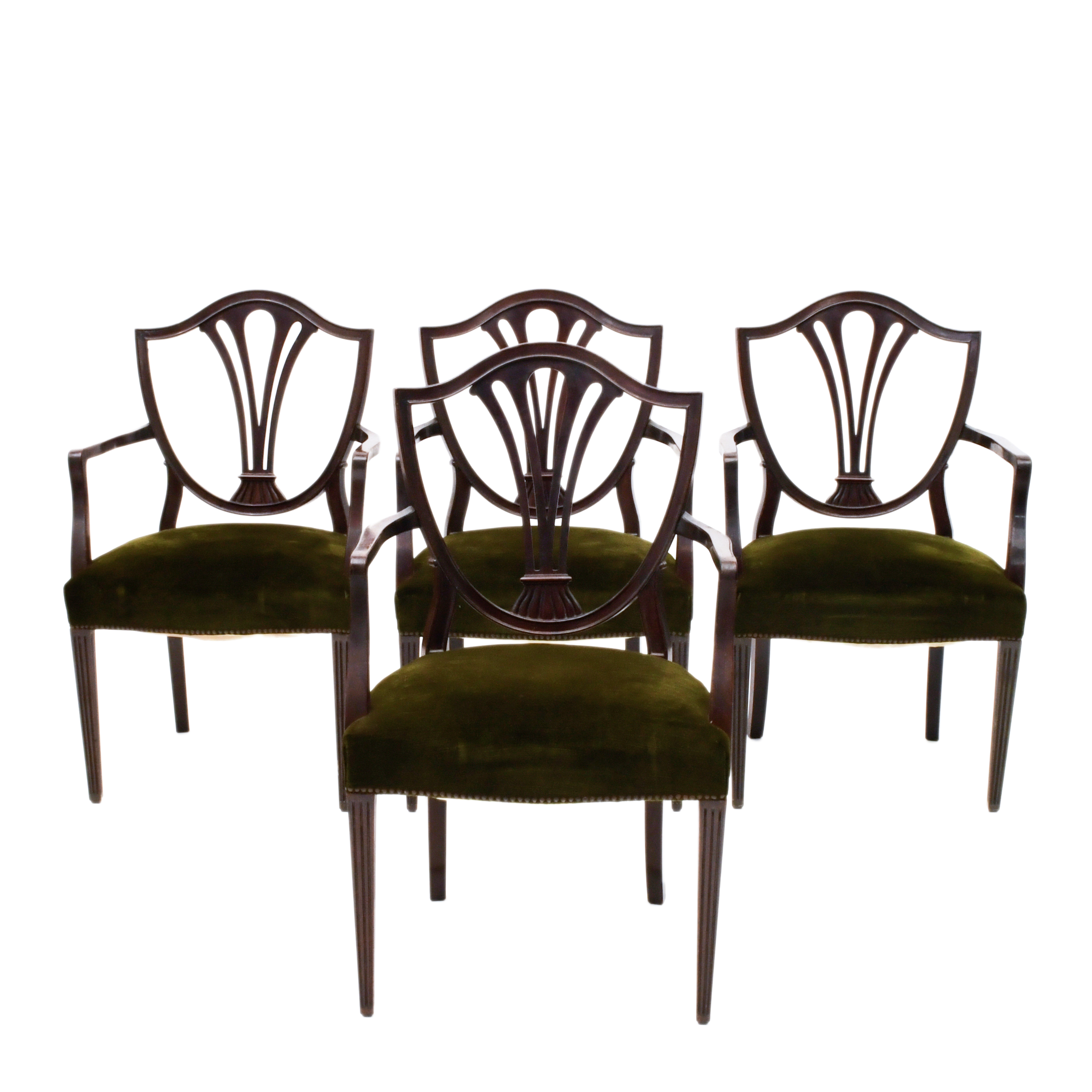 Sillones, estilo Hepplewhite, siglo XX