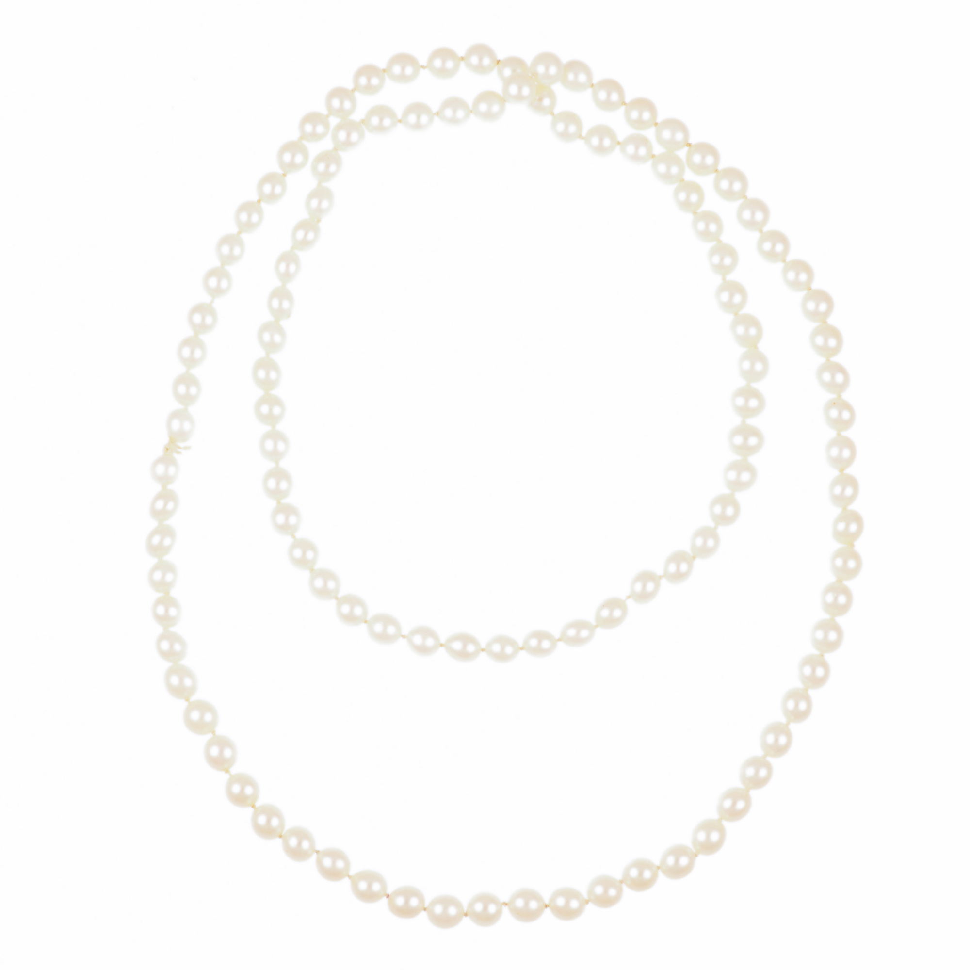 Collar de perlas.