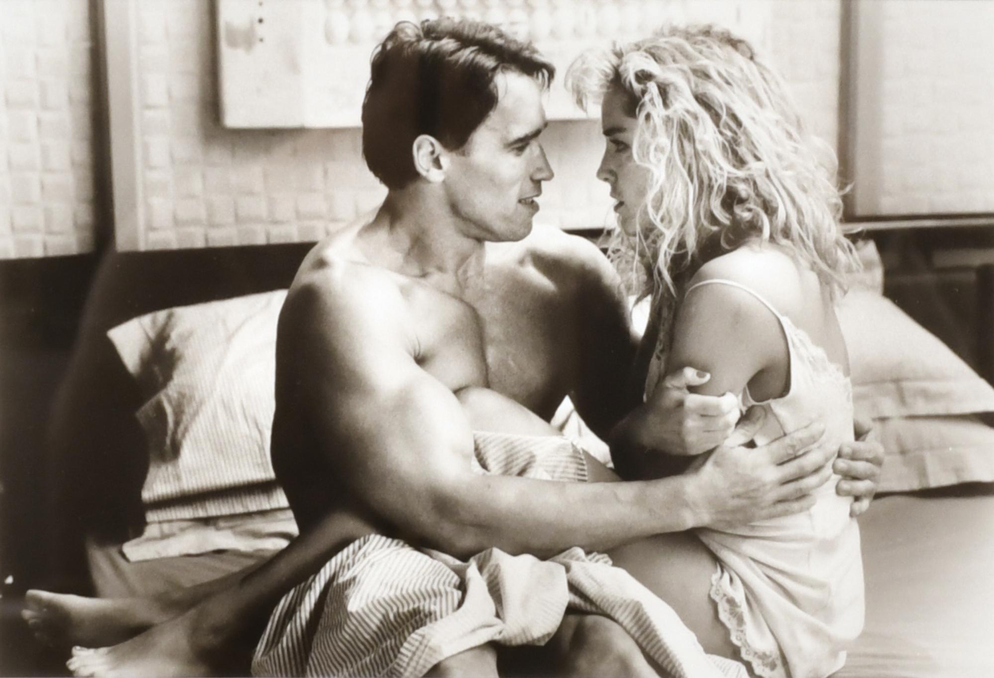 David Appleby (UK, 1947). Arnold Schwarzenegger y Sharon St