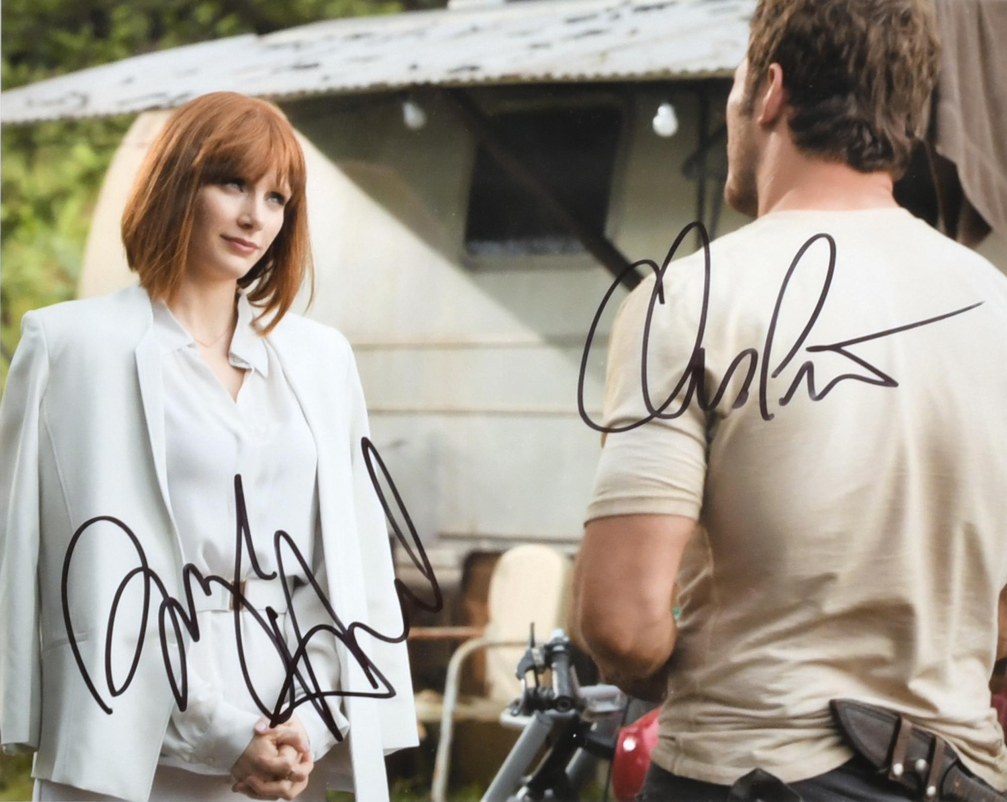 Chuck Zlotnick. Bryce Dallas Howard y Chris Pratt en la pel