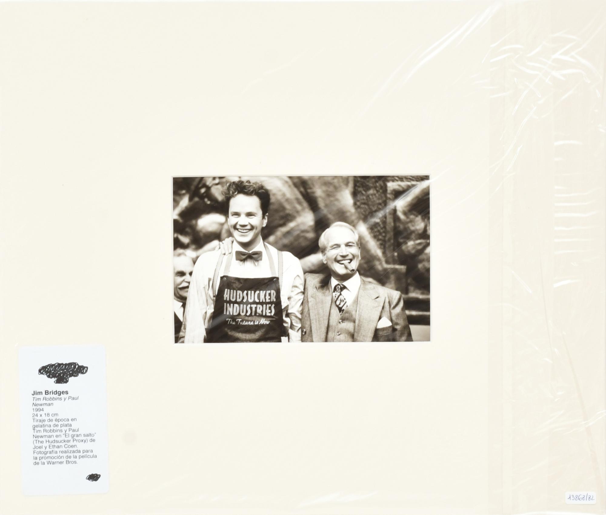 Jim Bridges. Tim Robbins y Paul Newman. 1994.