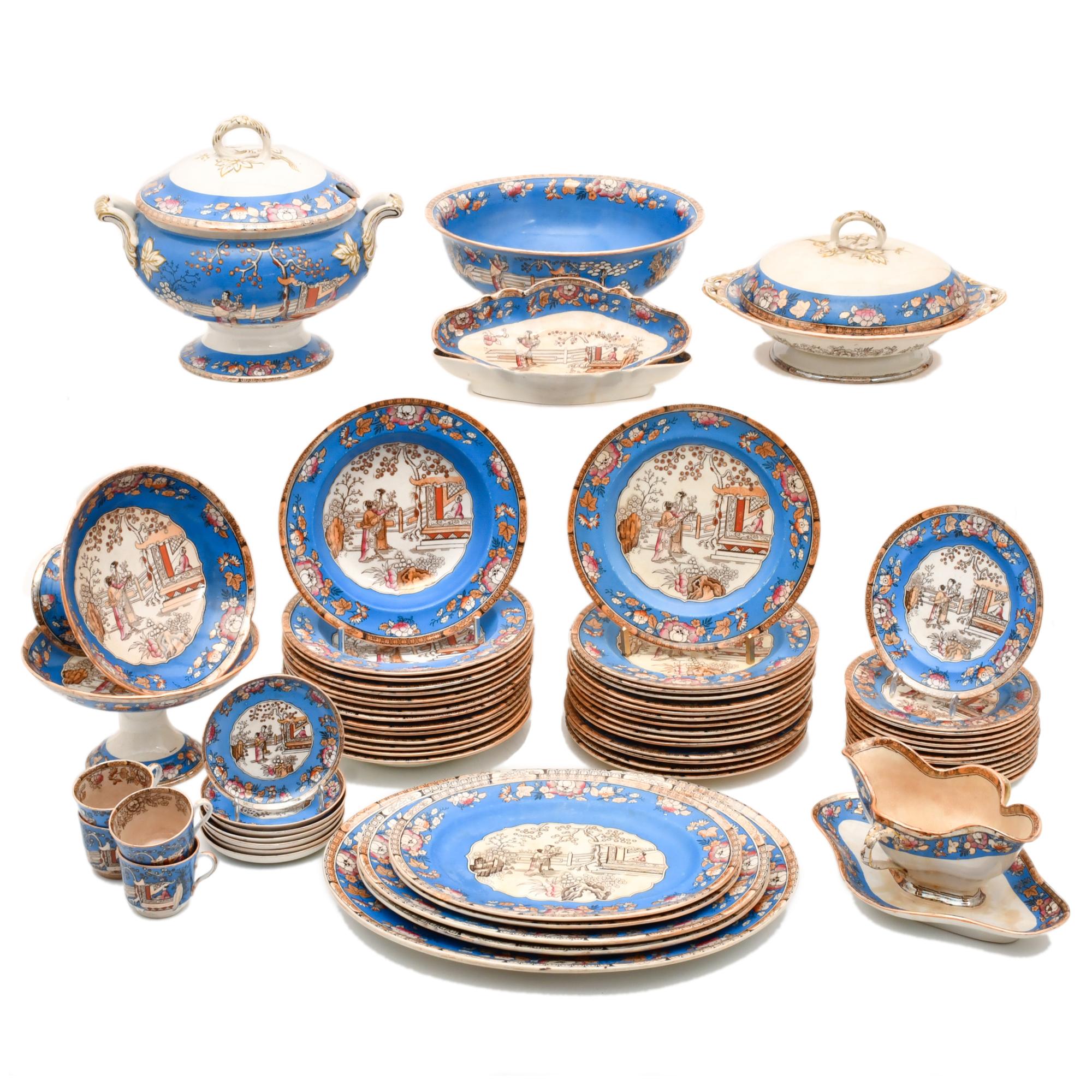 English tableware, 20 century.