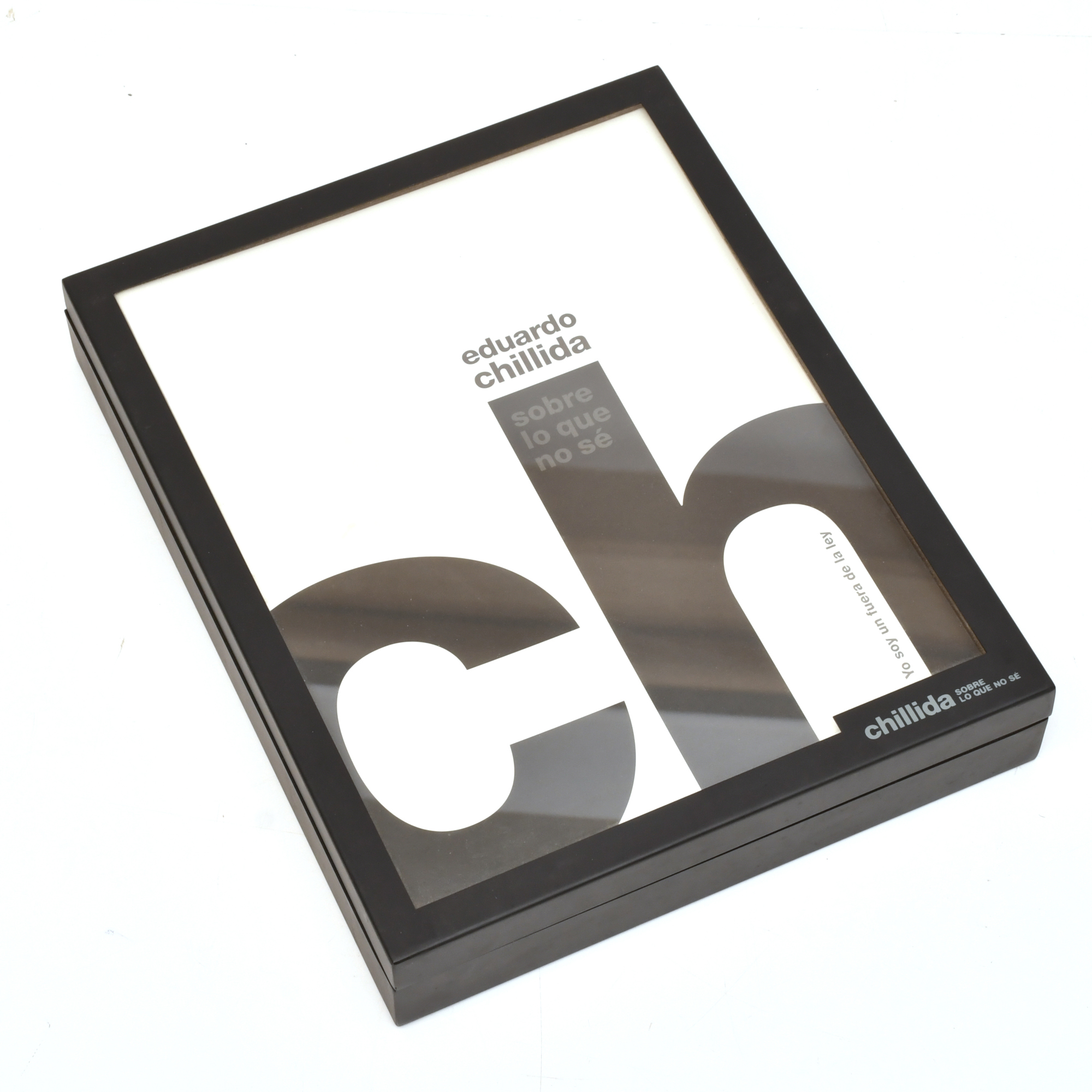 EDUARDO CHILLIDA (1924-2002) 'Sobre lo que no sé'.