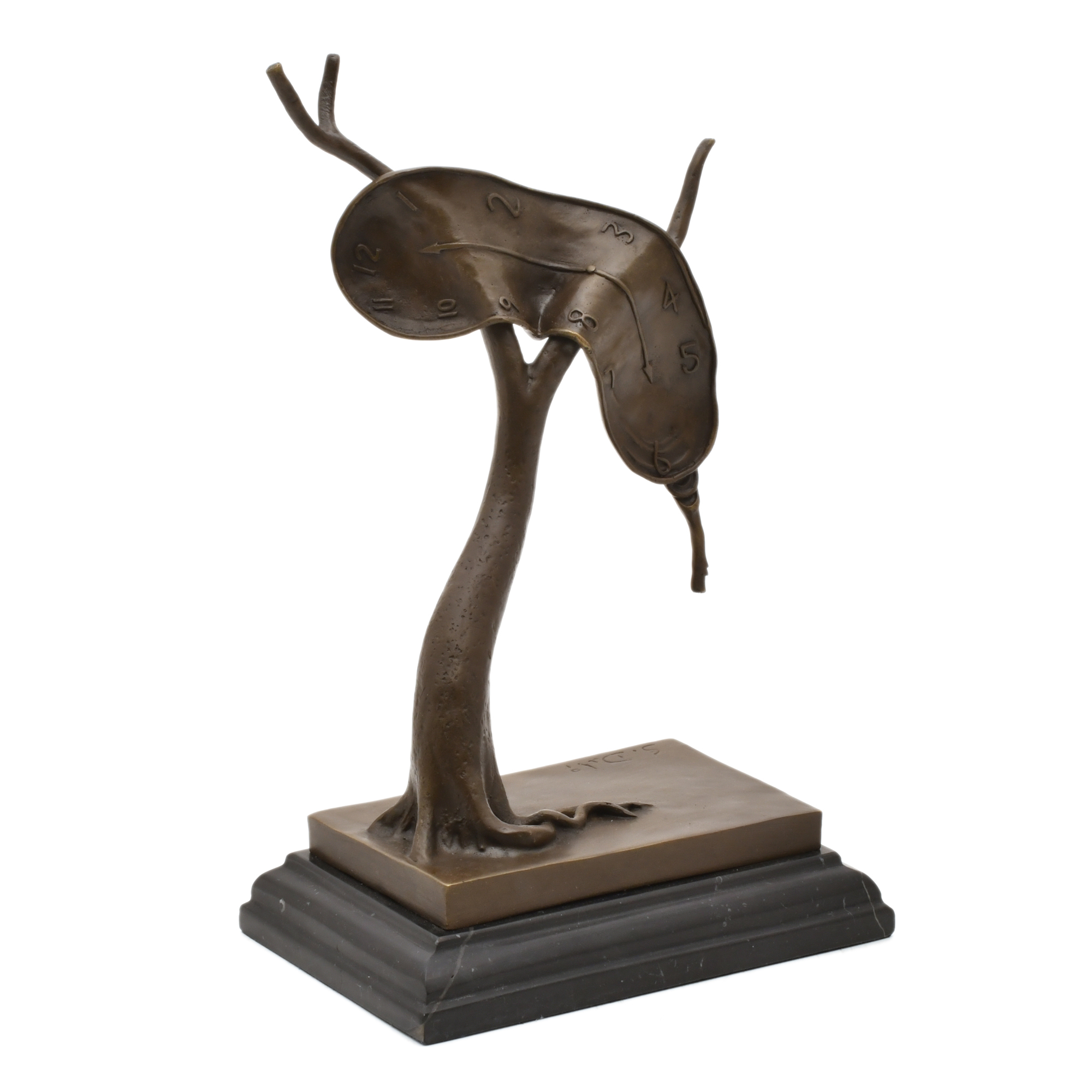 AFTER MODELS BY SALVADOR DALÍ, 'Tree with a clock'.