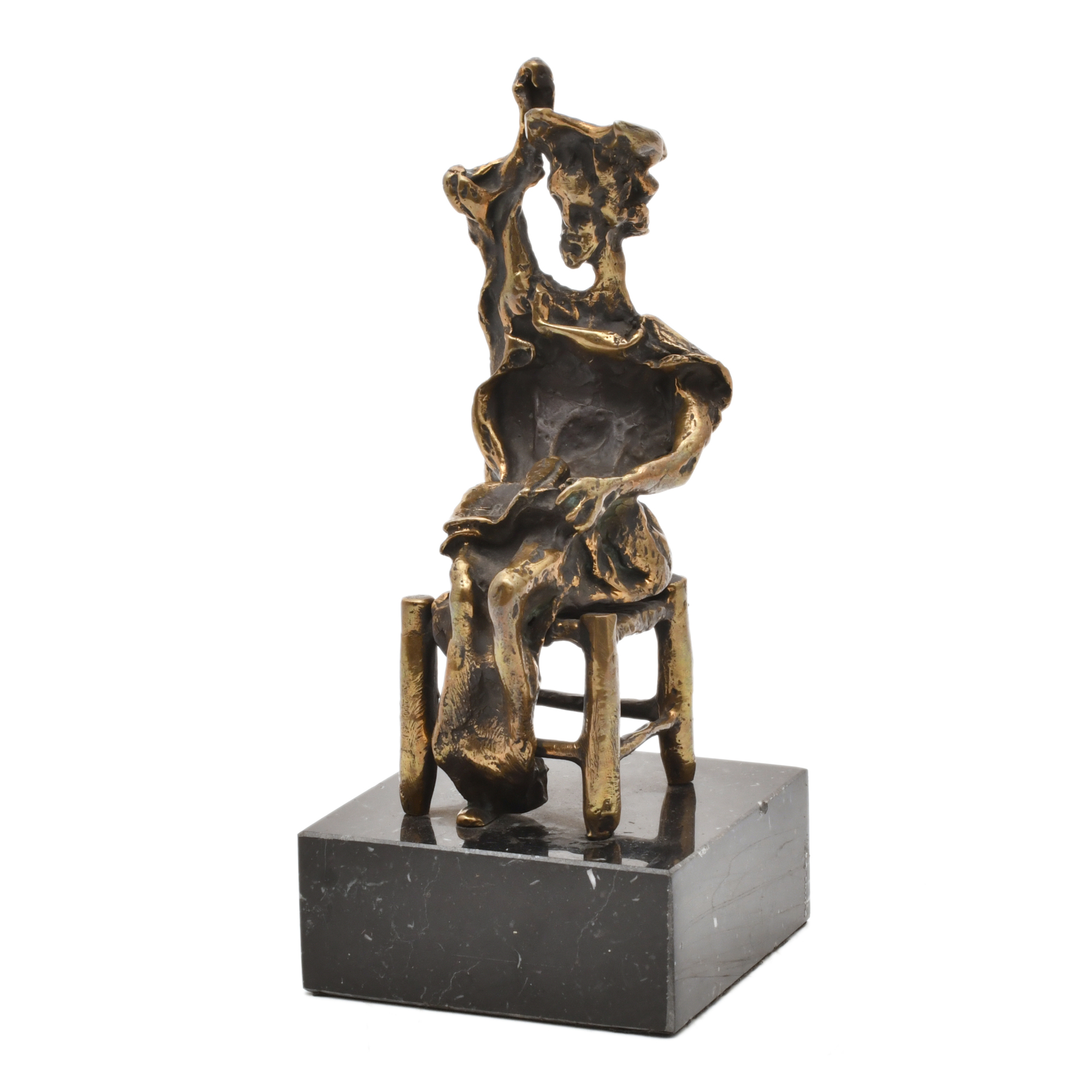 AFTER DALÍ'S MODELS. ‘Don Quixote seated’.