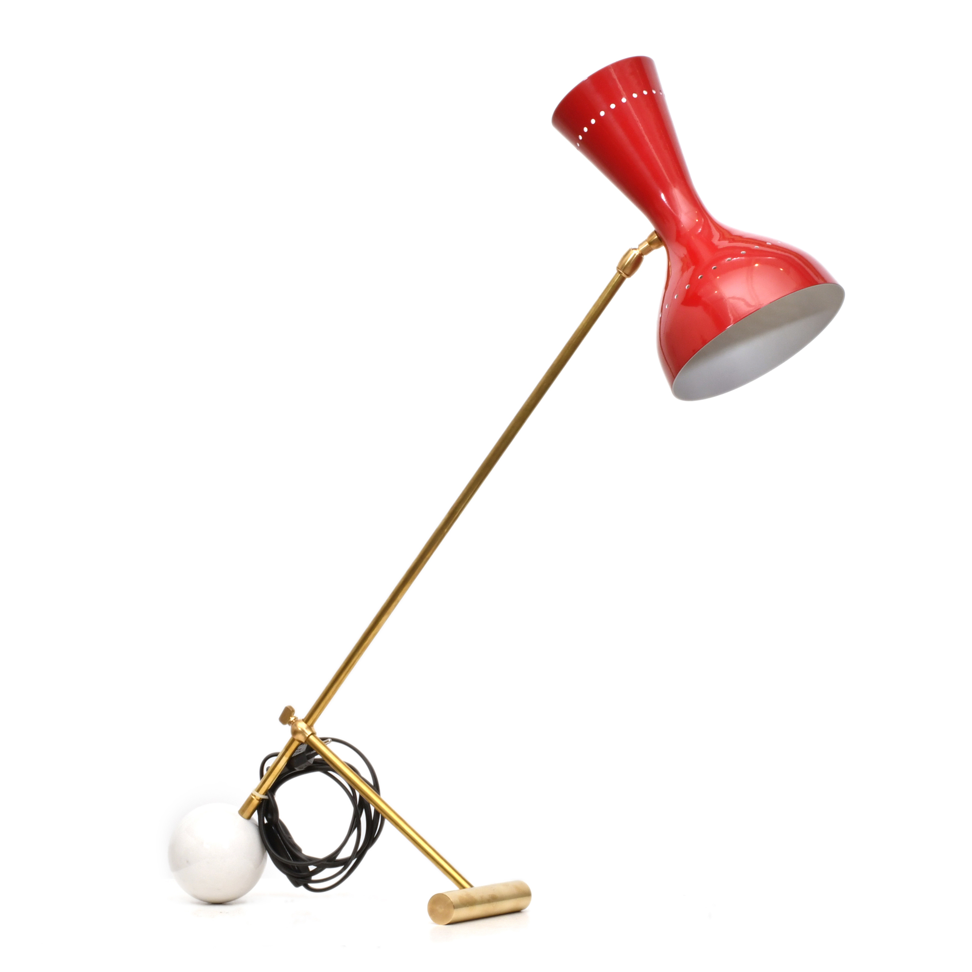 Italian table lamp, mid 20th century.