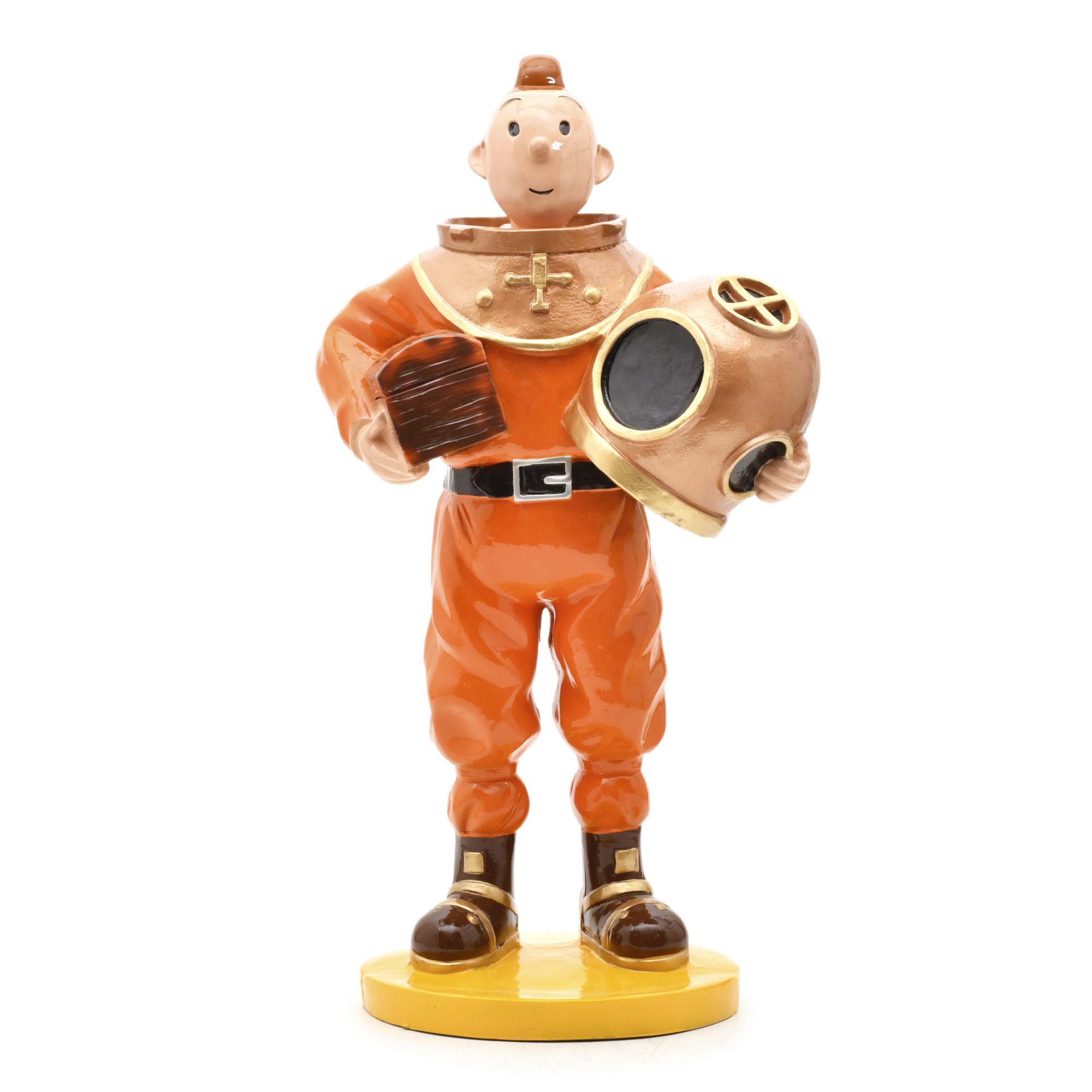 ‘Tintin the diver’.