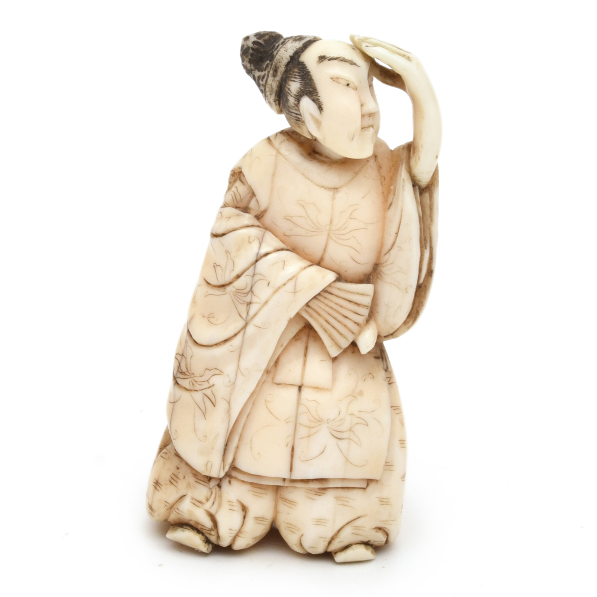 ESCUELA JAPONESA, SIGLO XIX. Okimono "Sambaso". 