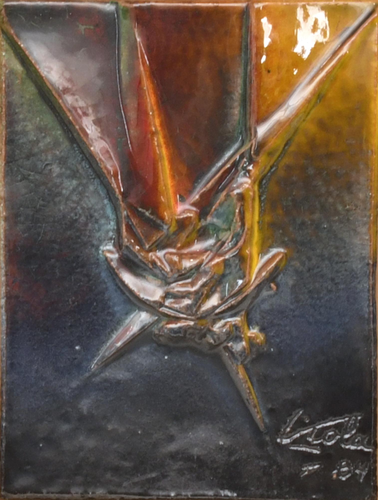 MANUEL VIOLA (1916-1987). Cerámica, 1984.