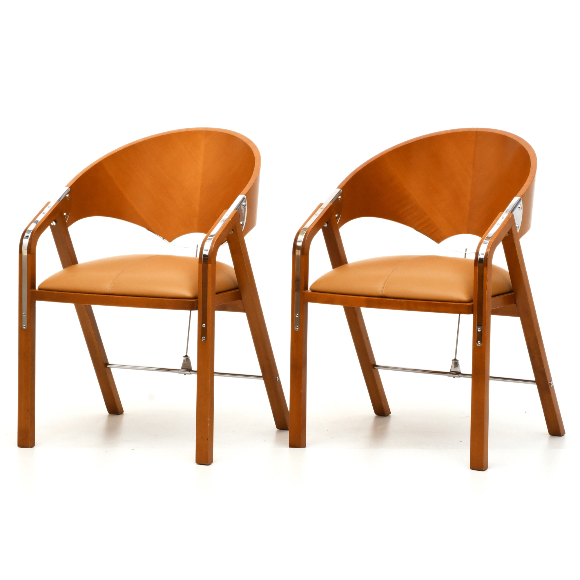 JAUME TRESSERRA (BARCELONA, 1943) Pareja de sillas Spinnack