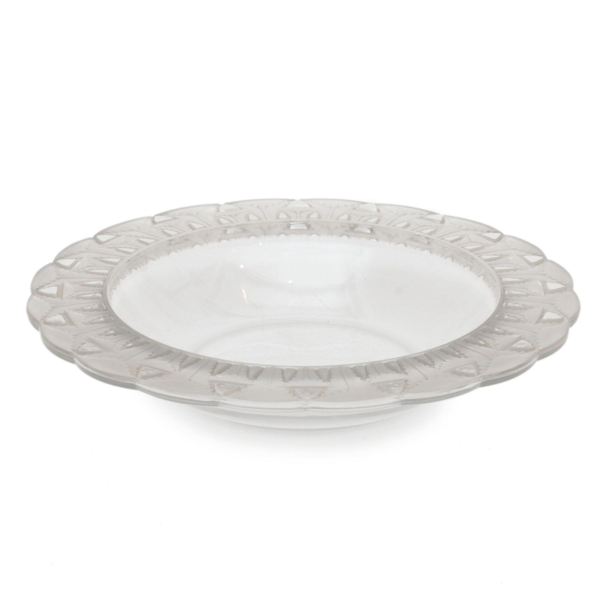 LALIQUE. Centro de mesa modelo "Chevreuse", circa 1930.