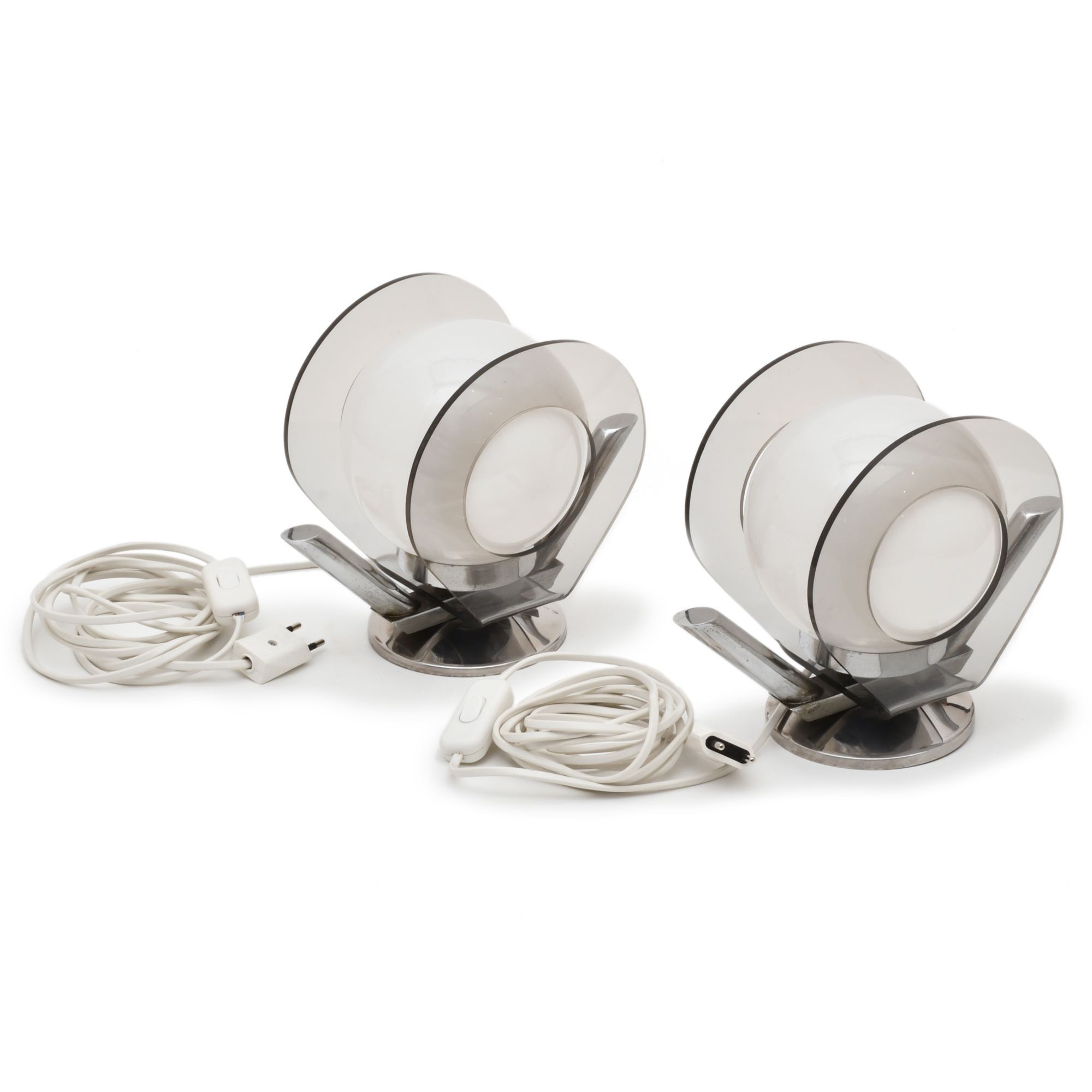 ESCUELA FRANCESA, SIGLO XX. Pareja de lámparas de sobremesa