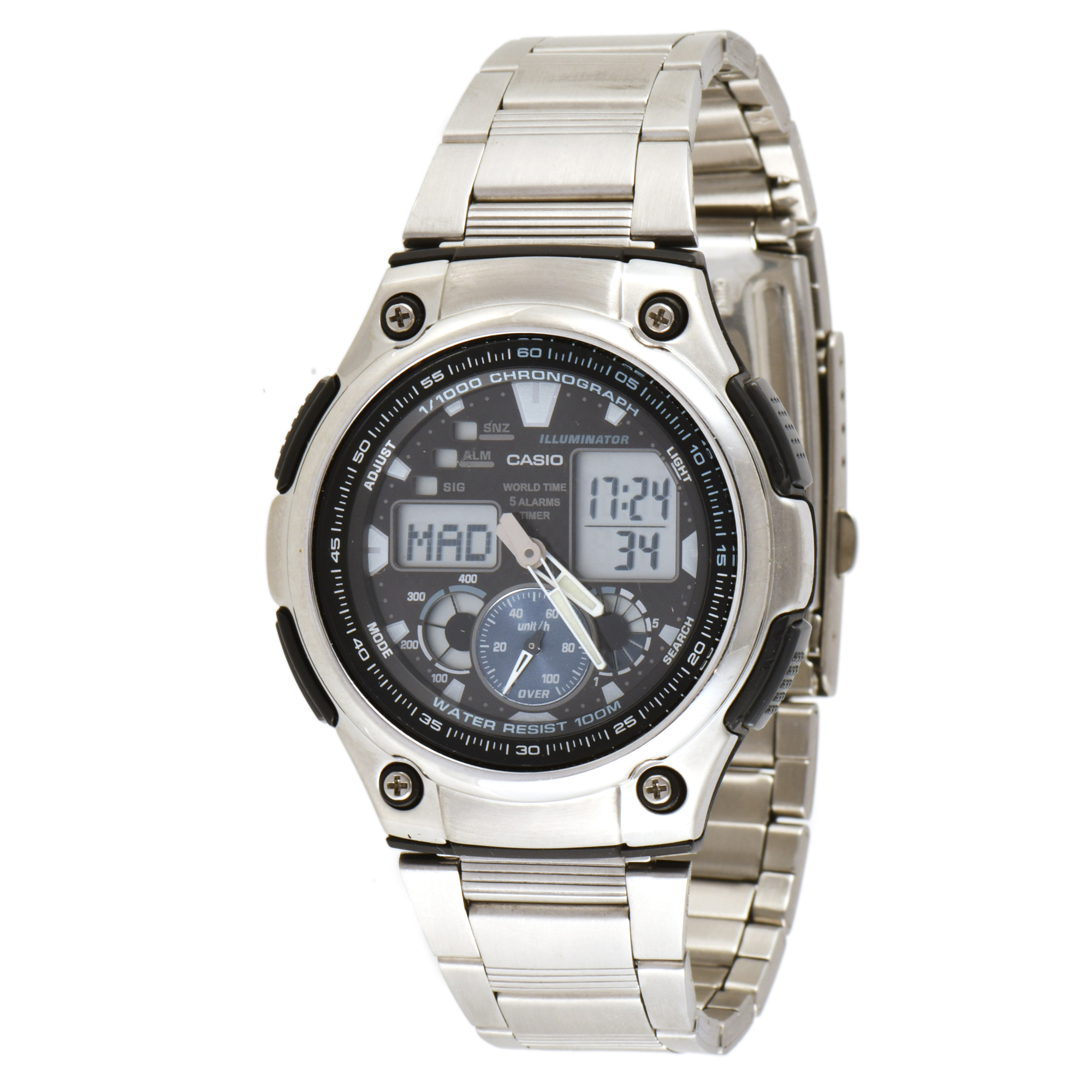 CASIO, AQ 190W, Reloj de pulsera.